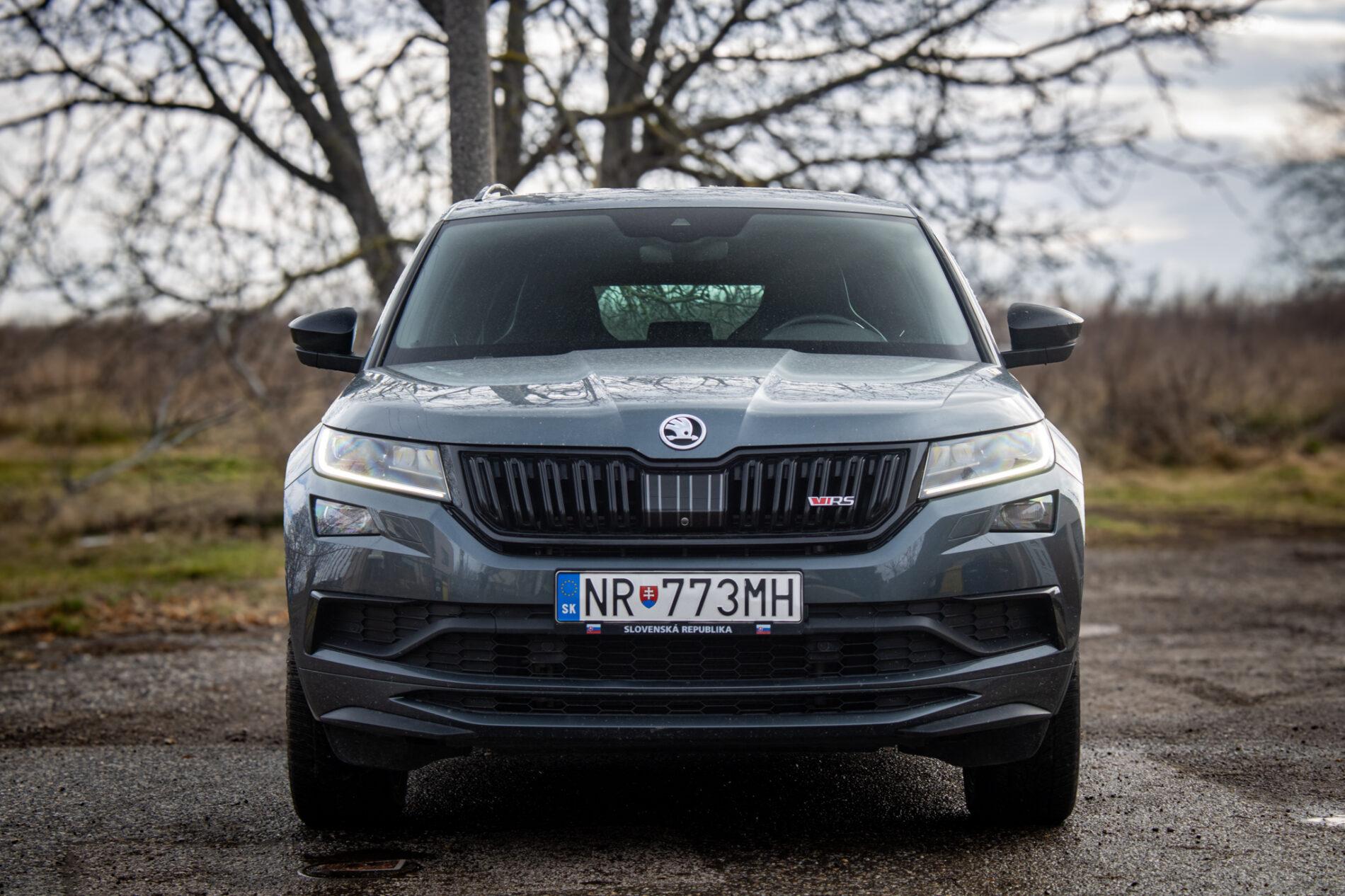 2019 Skoda Kodiaq RS, sivá suv, 156 069 km