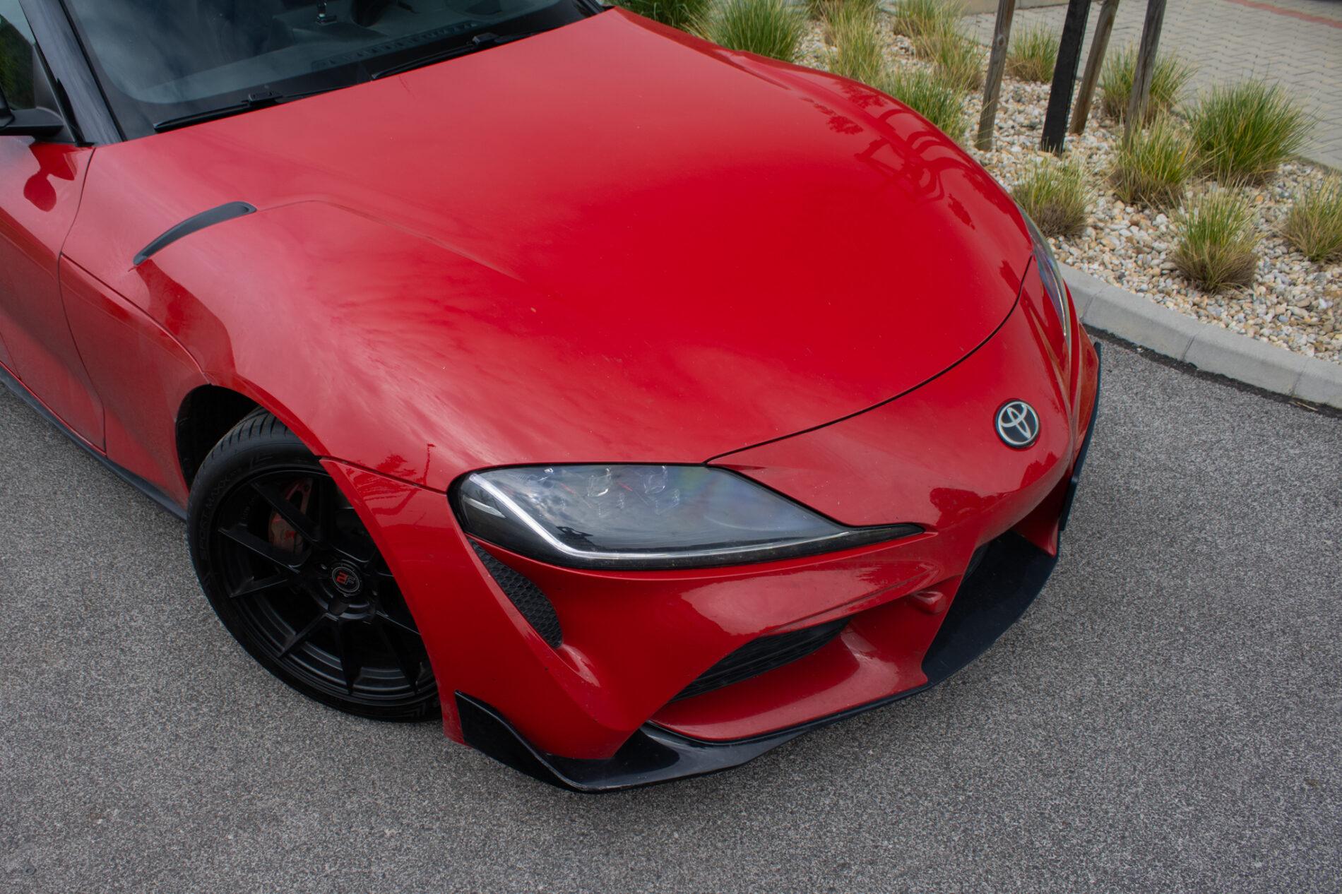 2021 Toyota GR Supra, červená kupé, 91 509 km