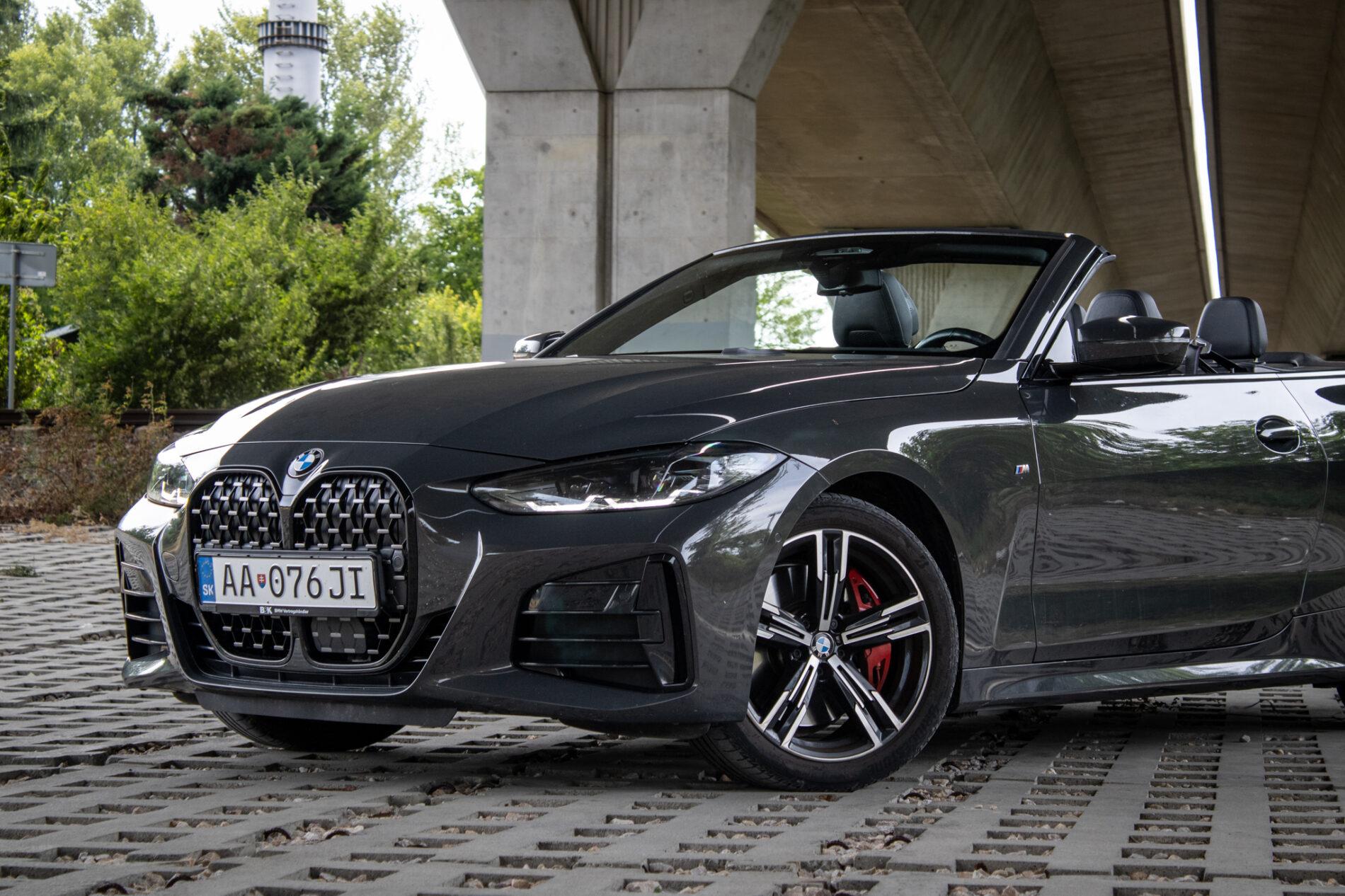 2023 BMW M440i, sivá kabriolet, 23 747 km