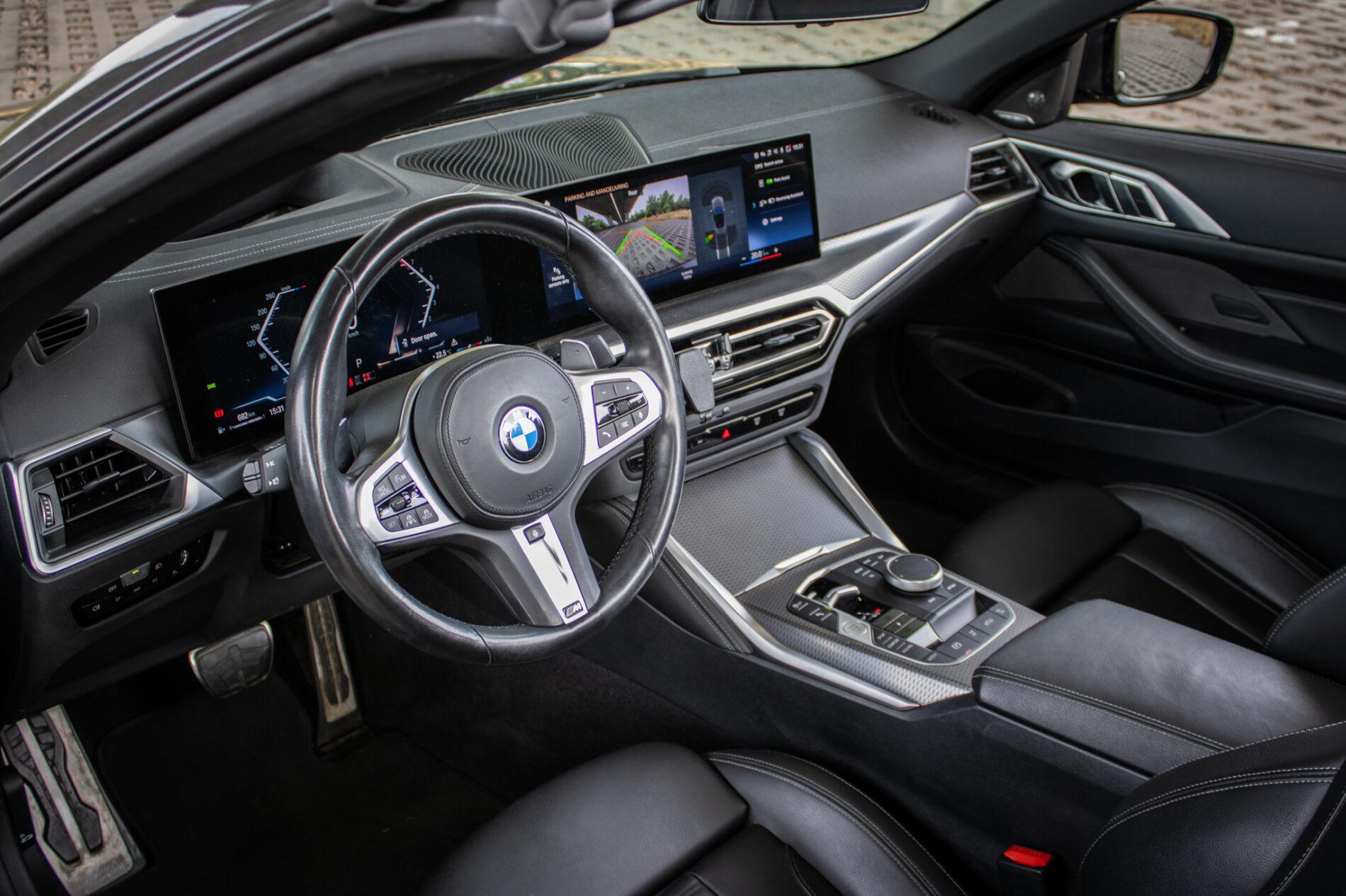 2023 BMW M440i, sivá kabriolet, 23 747 km