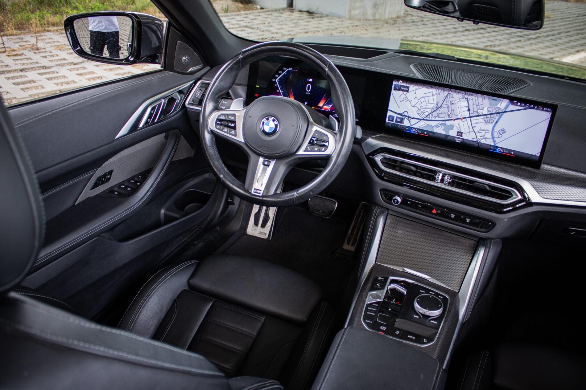 2023 BMW M440i, sivá kabriolet, 23 747 km