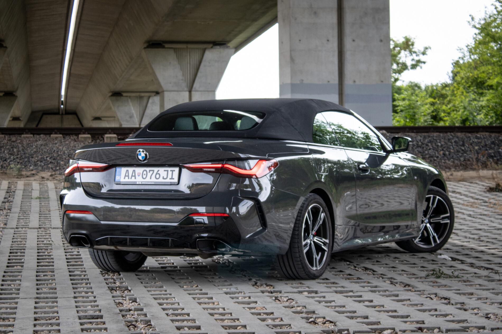 2023 BMW M440i, sivá kabriolet, 23 747 km