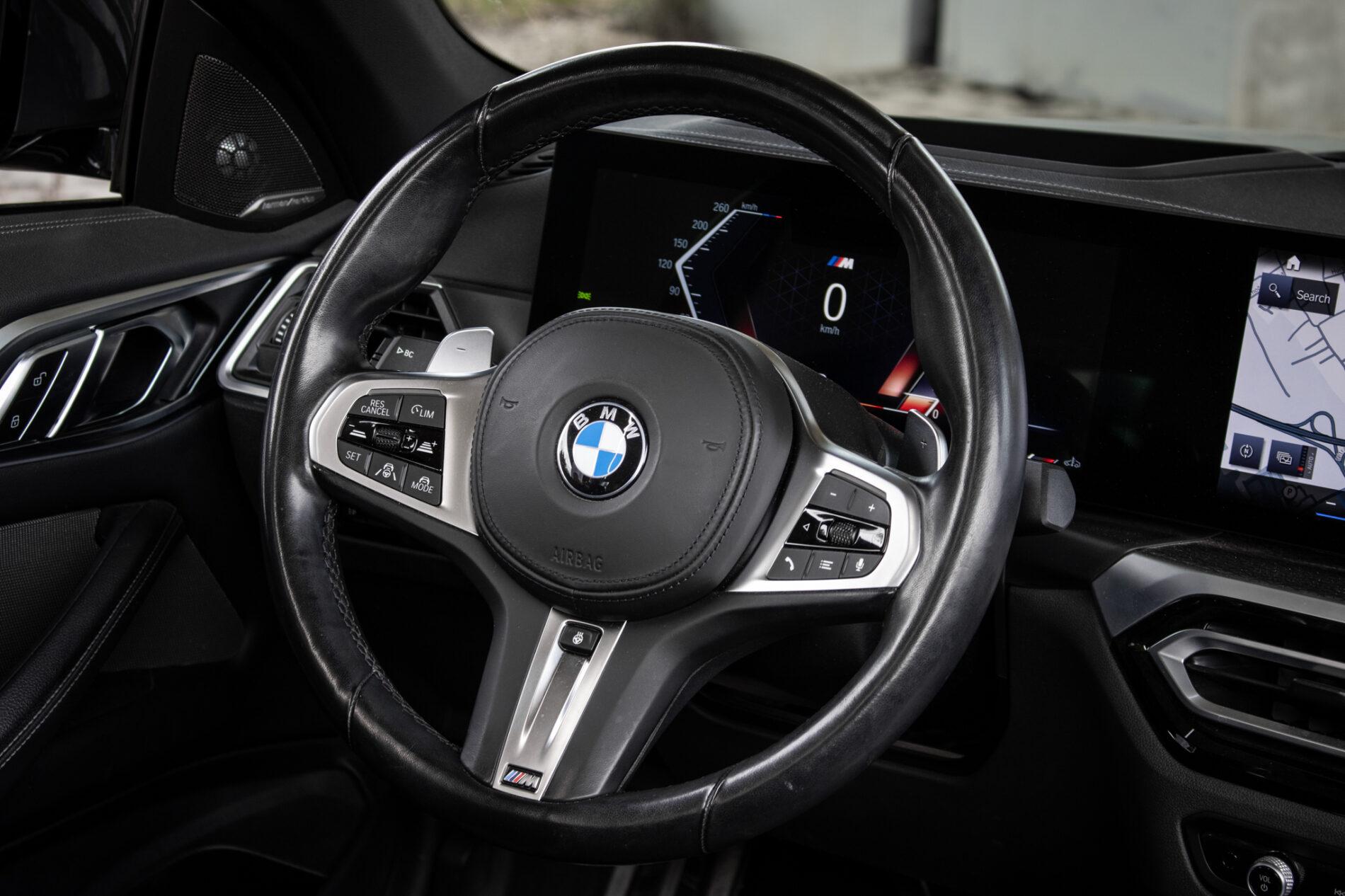 2023 BMW M440i, sivá kabriolet, 23 747 km