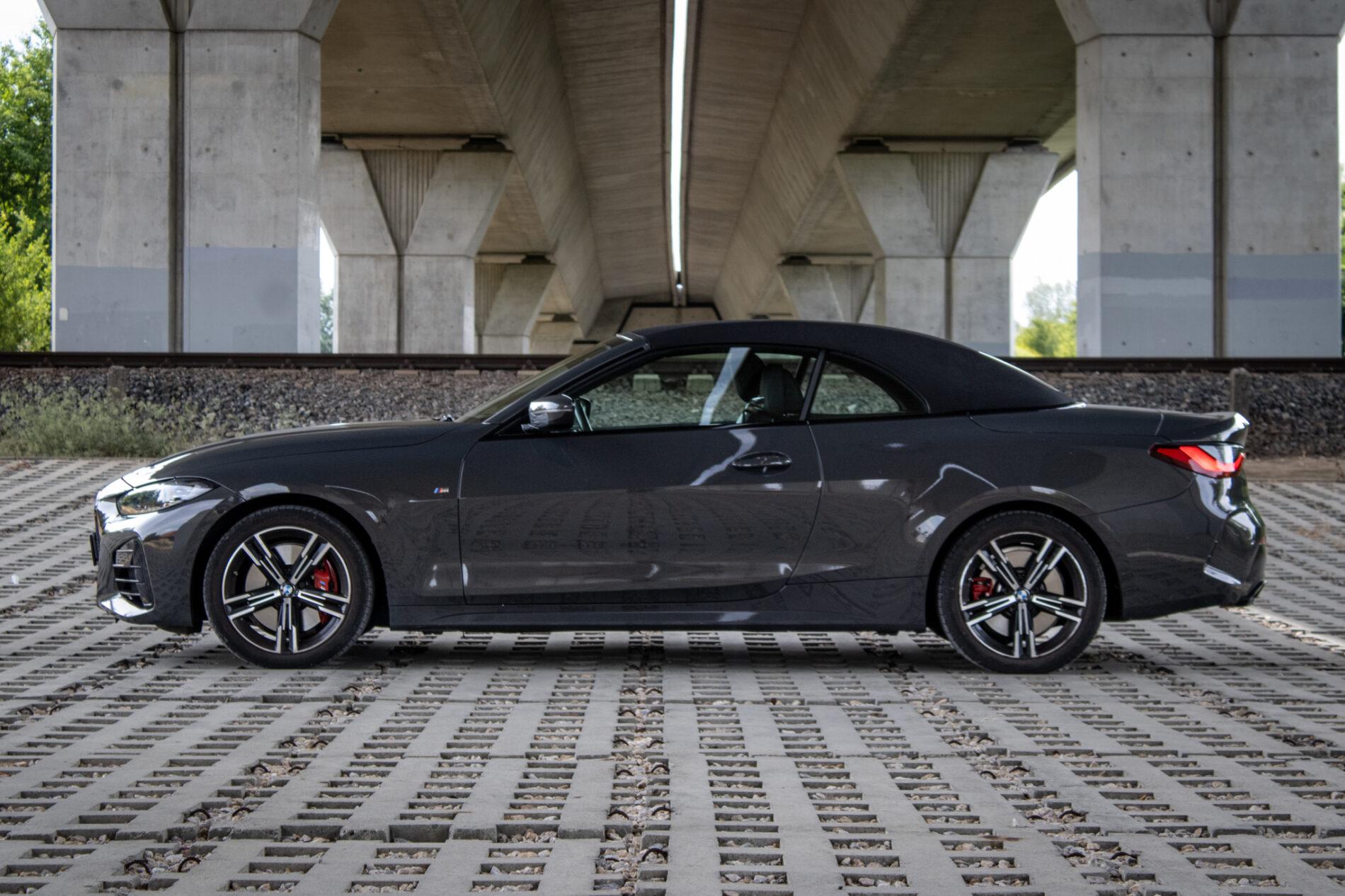 2023 BMW M440i, sivá kabriolet, 23 747 km