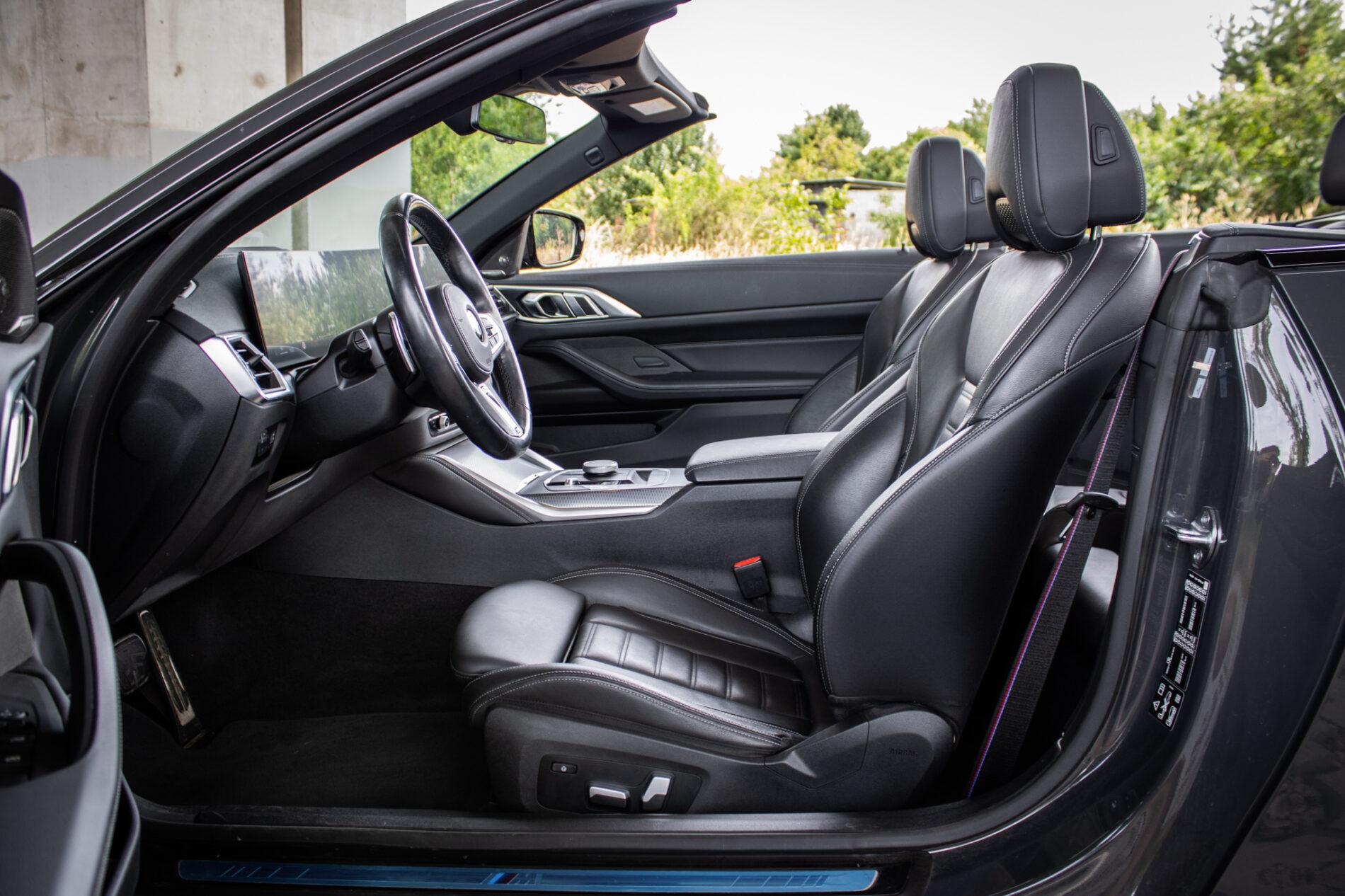 2023 BMW M440i, sivá kabriolet, 23 747 km