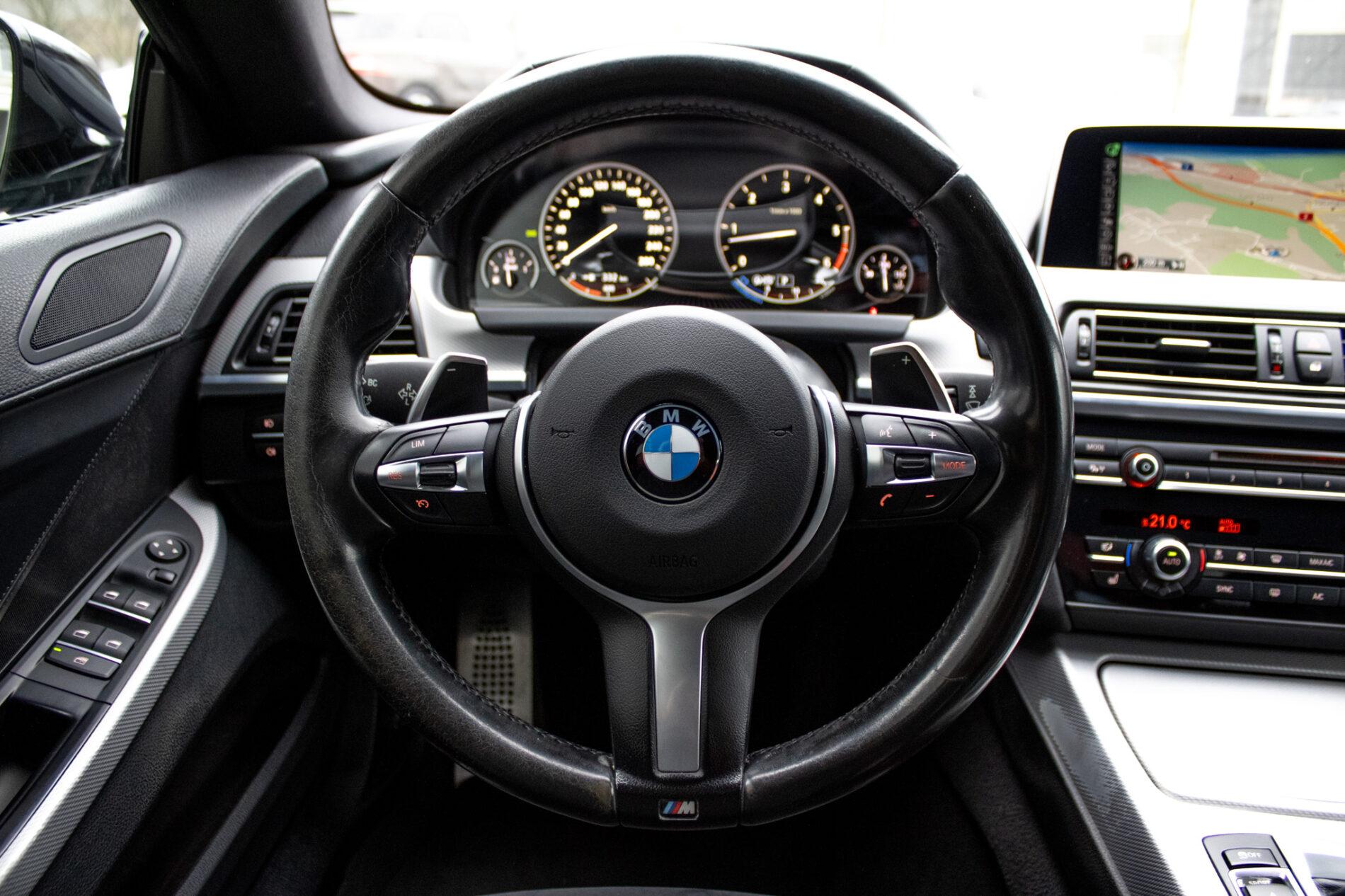 2015 BMW 640d, čierna, 252 488 km