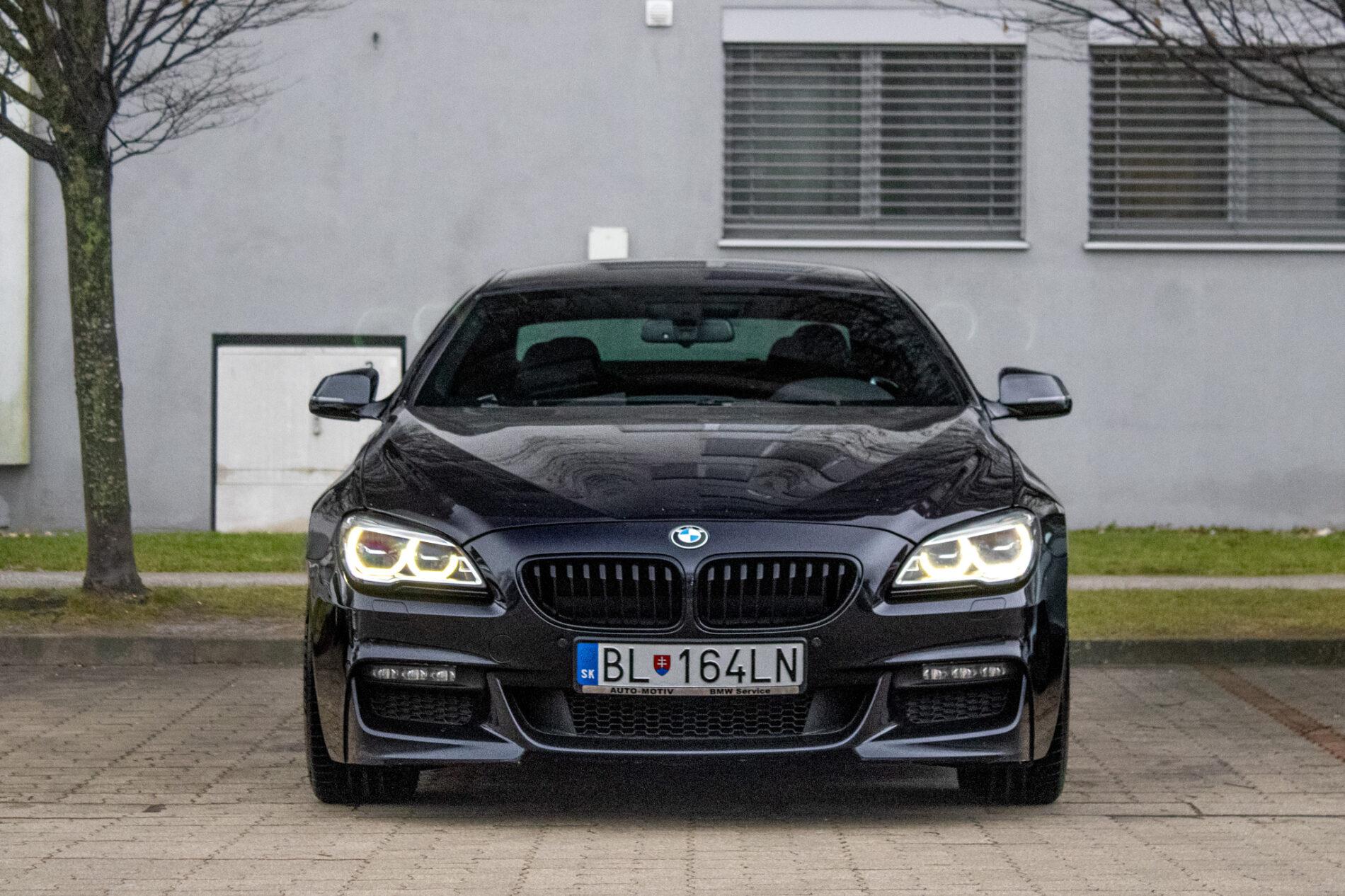 2015 BMW 640d, čierna, 252 488 km