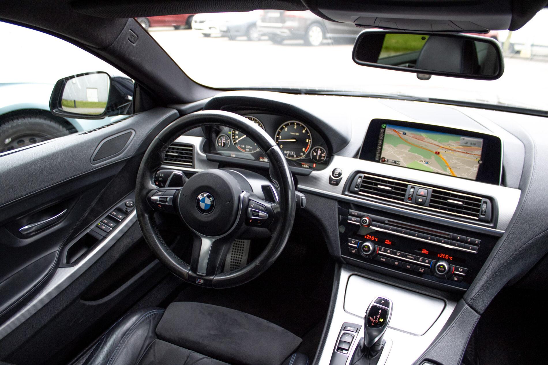 2015 BMW 640d, čierna, 252 488 km