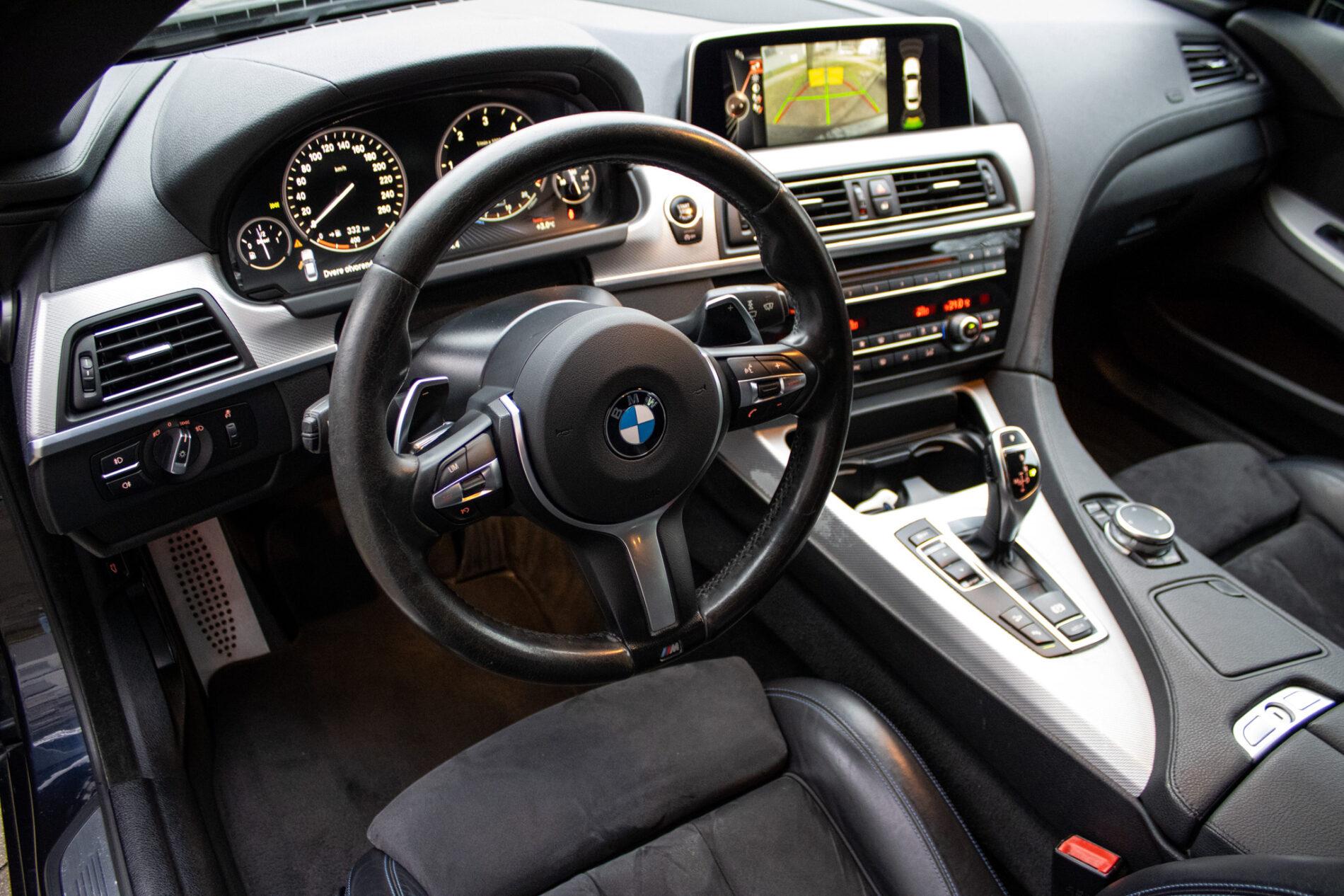 2015 BMW 640d, čierna, 252 488 km