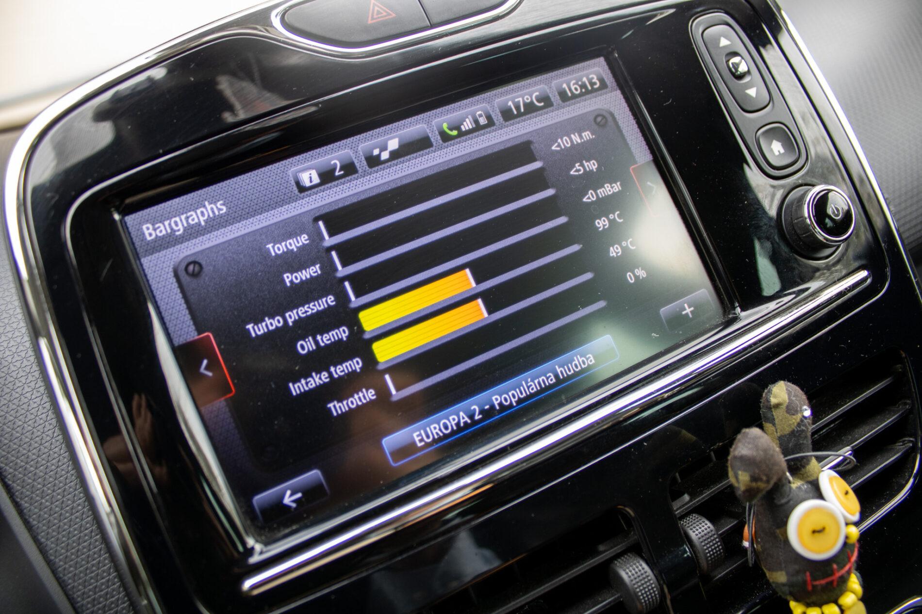2015 Renault Clio RS, biela hatchback, 152 444 km