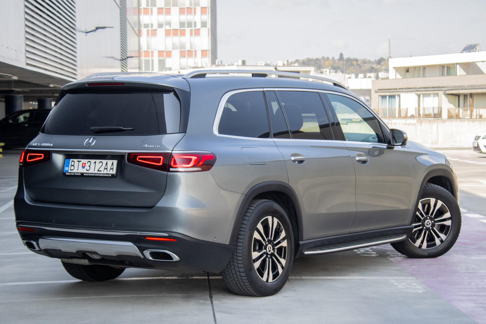2020 Mercedes-Benz GLS 400d, sivá suv, 126 364 km