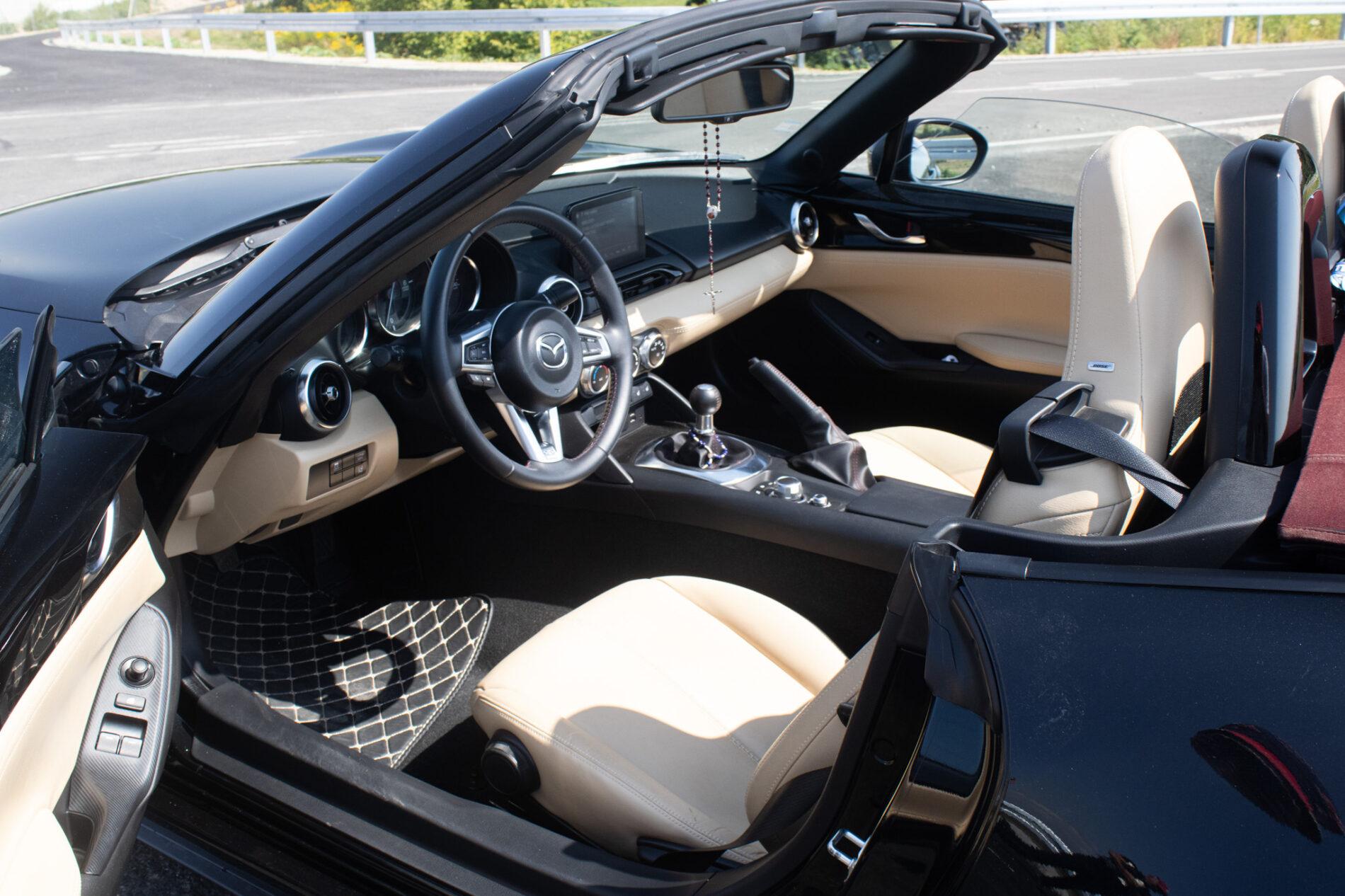 2018 Mazda MX-5 (ND), čierna kabriolet, 22 946 km