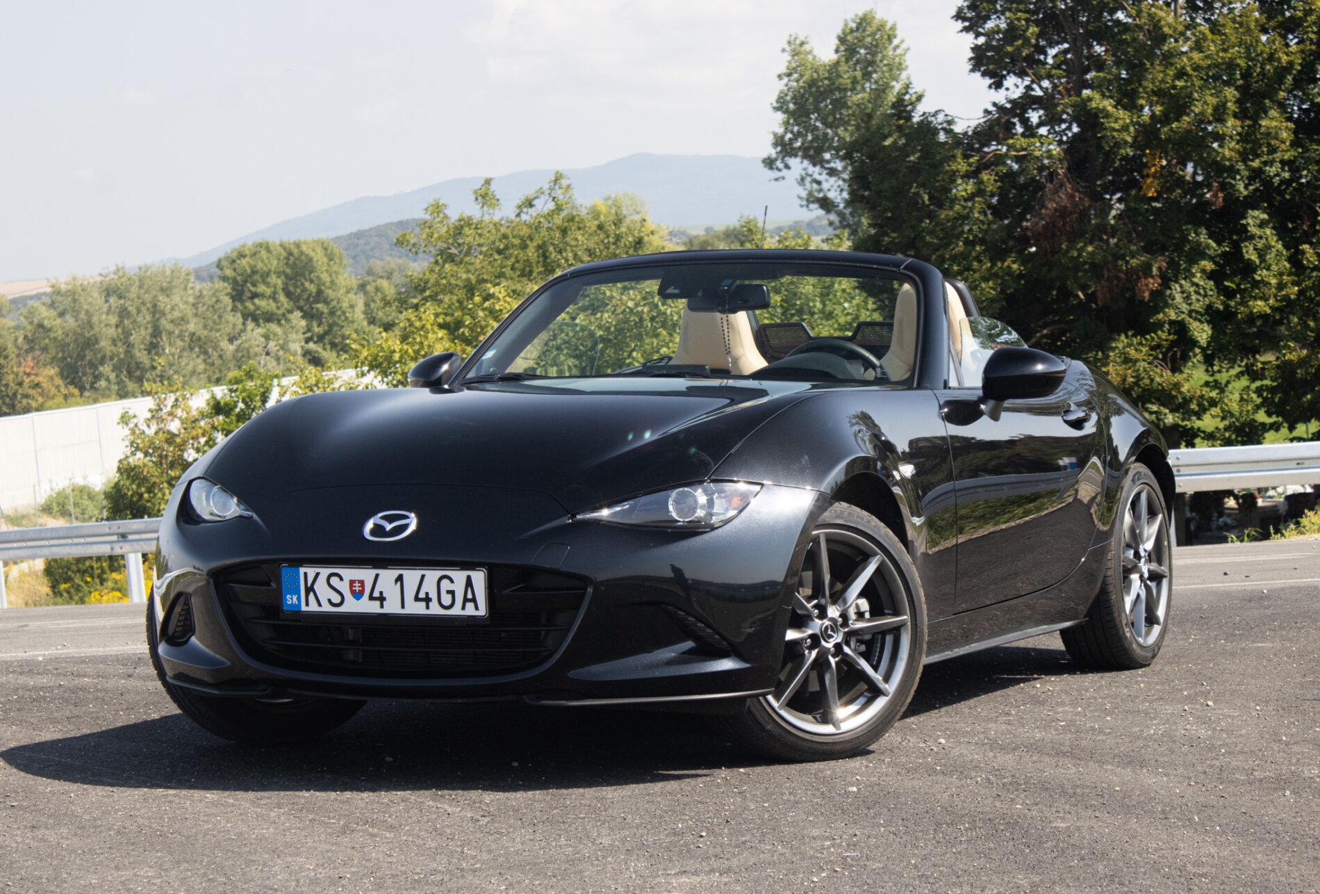 2018 Mazda MX-5 (ND), čierna kabriolet, 22 946 km