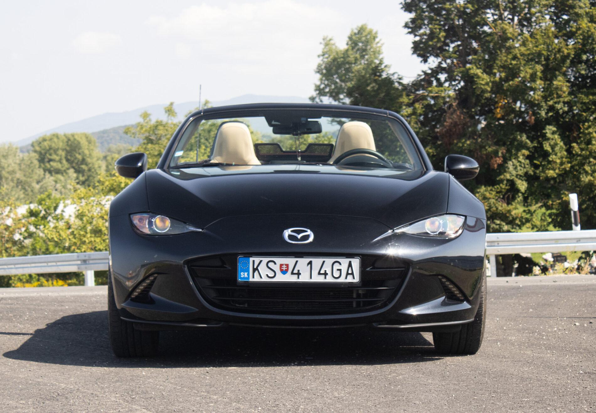 2018 Mazda MX-5 (ND), čierna kabriolet, 22 946 km