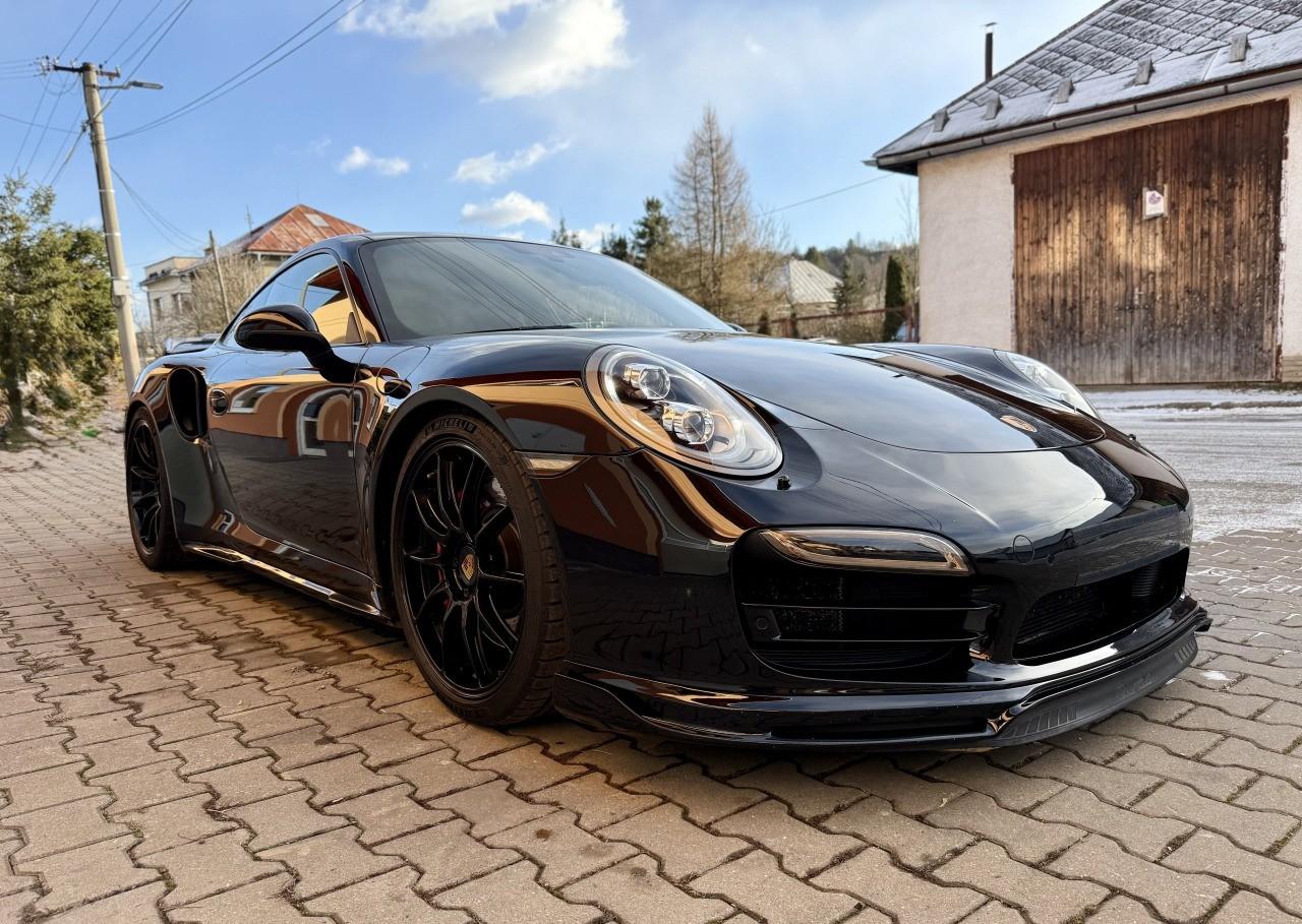 2014 Porsche 991 Turbo TechArt, čierna kupé, 78 955 km