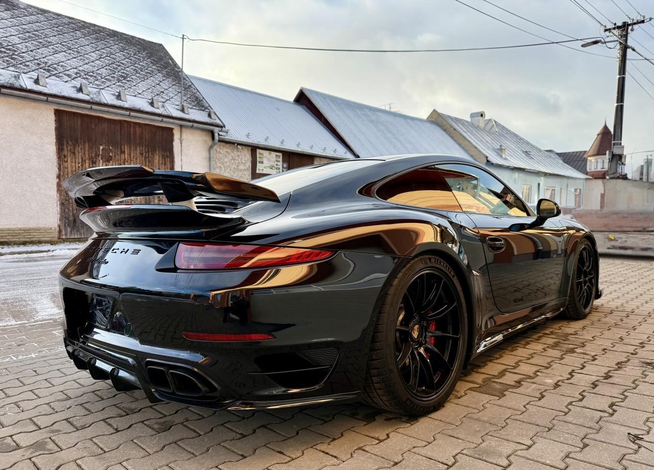 2014 Porsche 991 Turbo TechArt, čierna kupé, 78 955 km