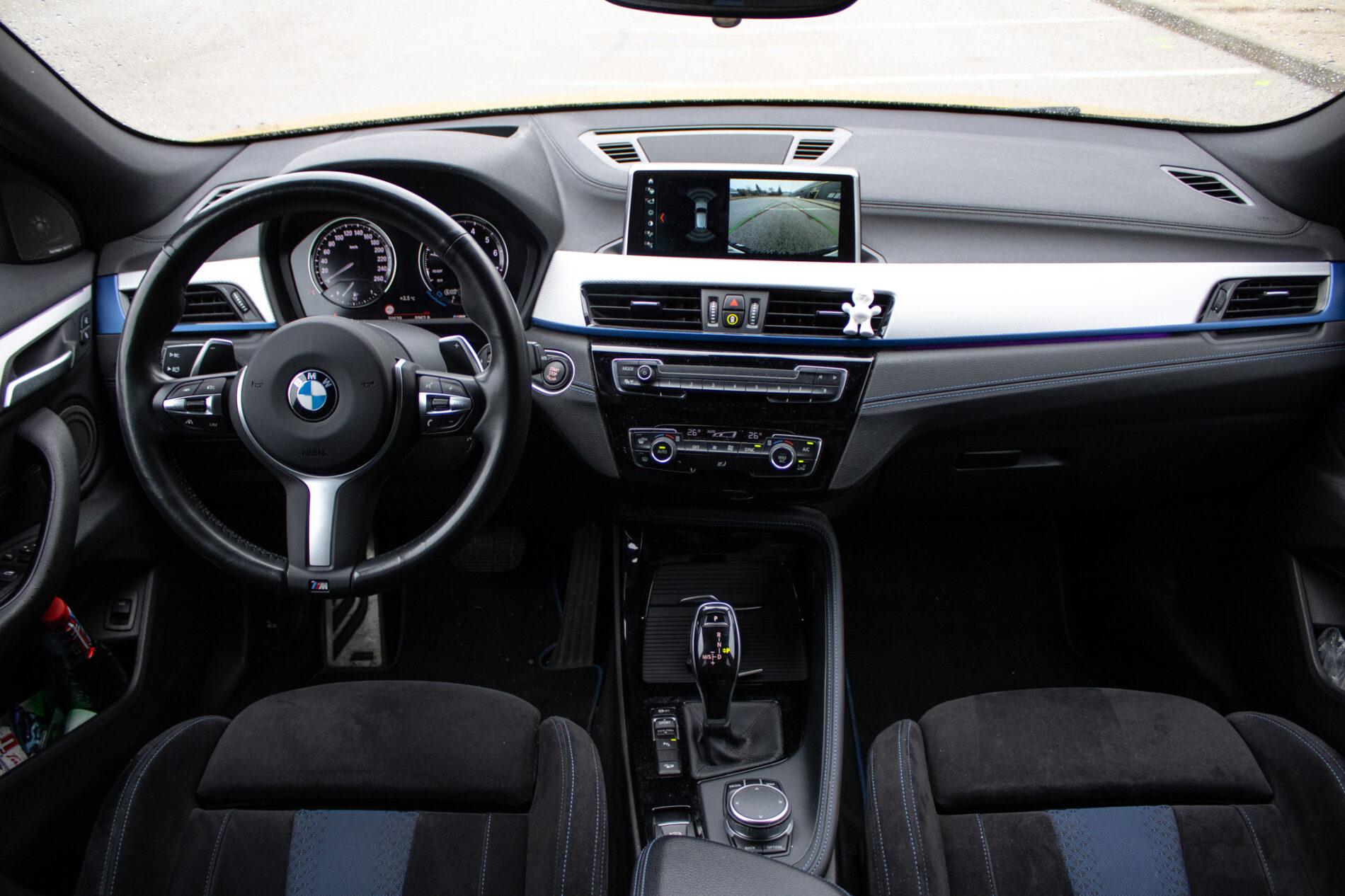 2019 BMW X2 M35i, žltá suv, 50 639 km