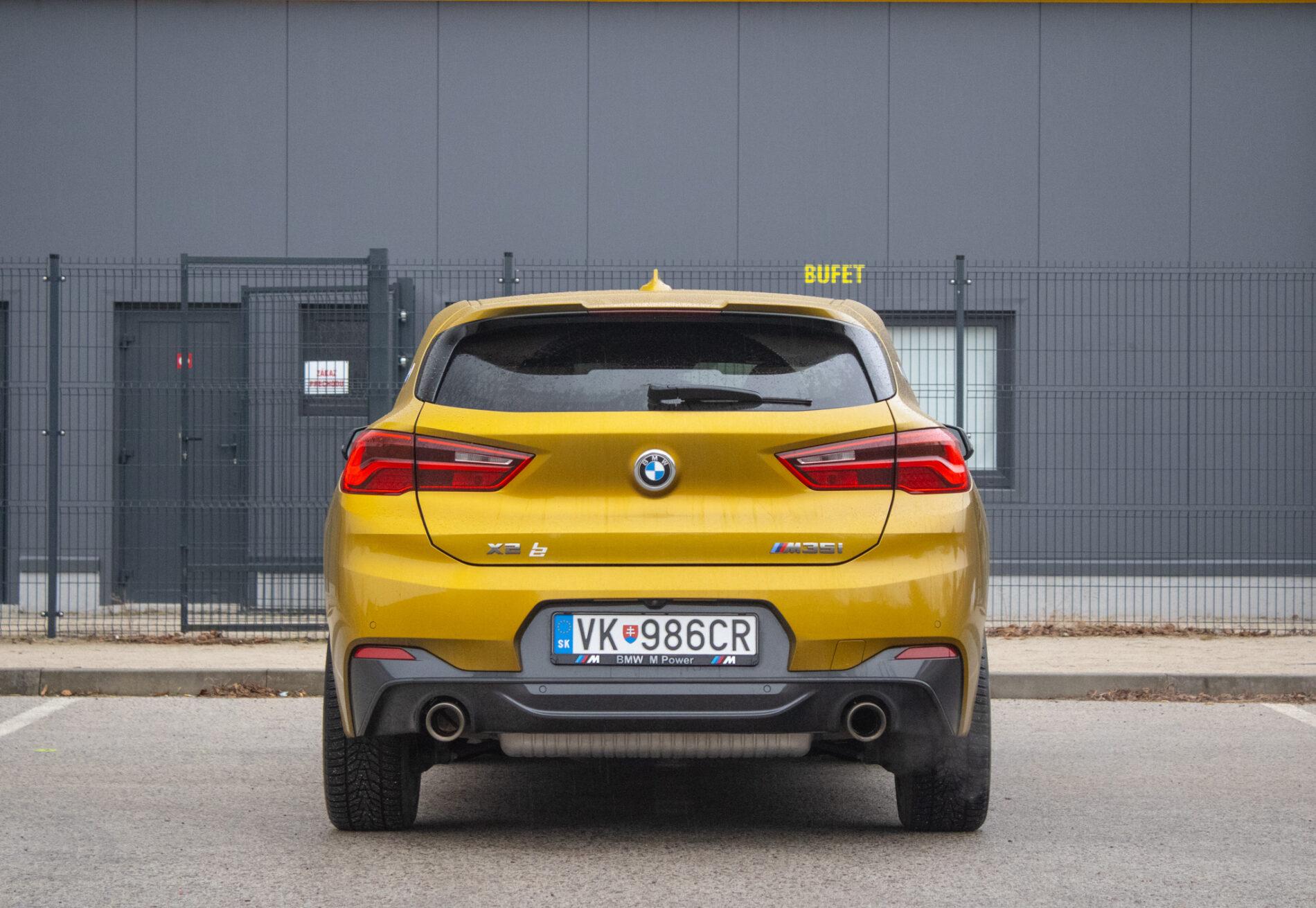 2019 BMW X2 M35i, žltá suv, 50 639 km
