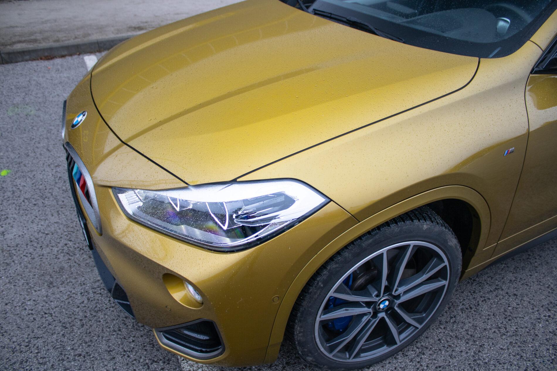 2019 BMW X2 M35i, žltá suv, 50 639 km