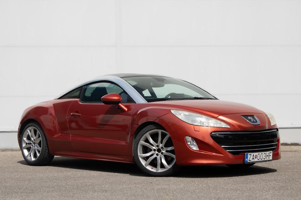 2011 Peugeot RCZ, oranžová kupé, 67 721 km