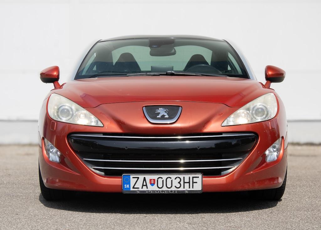 2011 Peugeot RCZ, oranžová kupé, 67 721 km