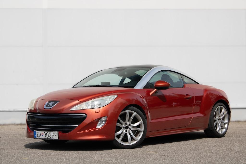 2011 Peugeot RCZ, oranžová kupé, 67 721 km