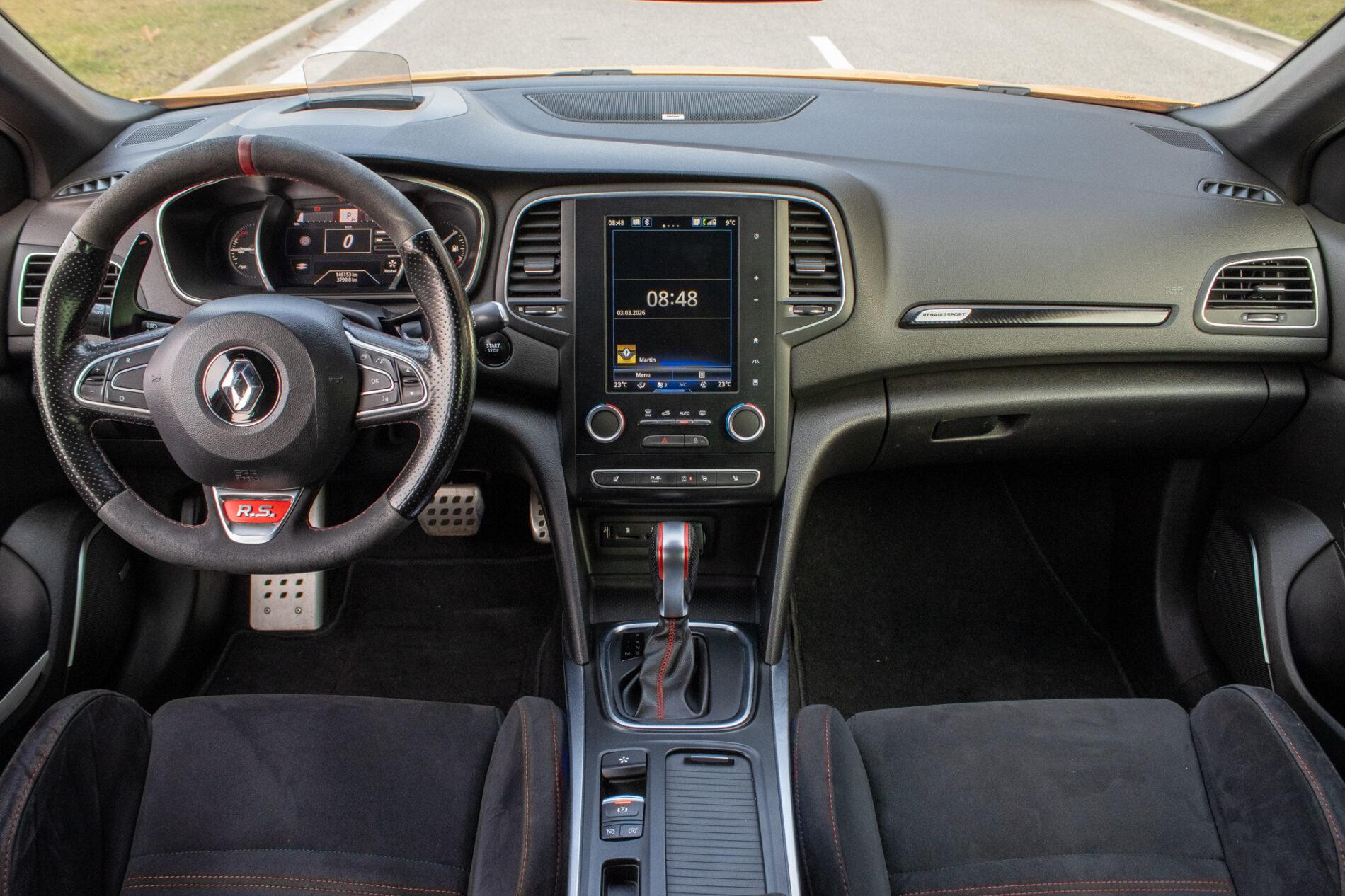 2018 Renault Mégane RS, oranžová hatchback, 146 153 km