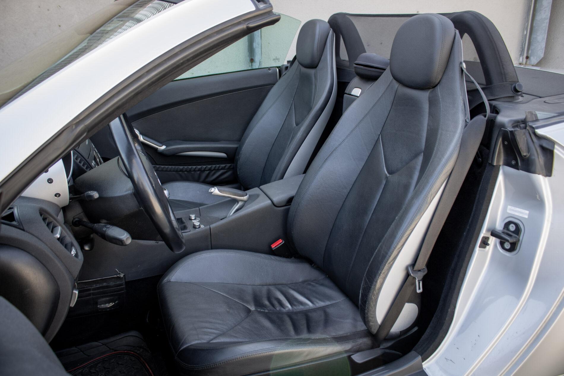 2006 Mercedes-Benz SLK 200 Komp., strieborná kabriolet, 87 500 km