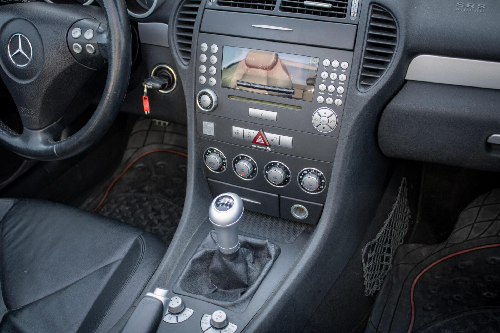 2006 Mercedes-Benz SLK 200 Komp., strieborná kabriolet, 87 500 km