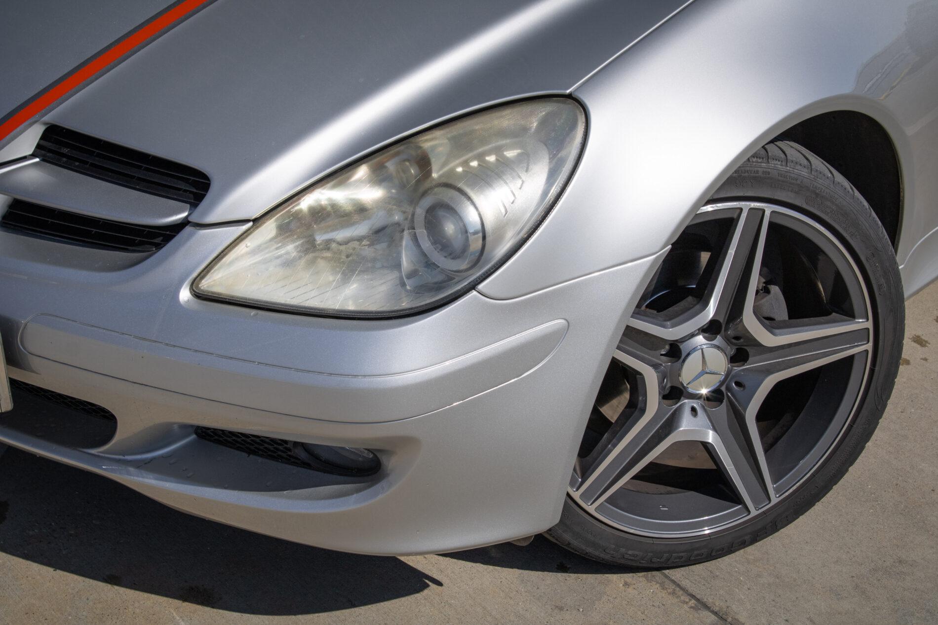 2006 Mercedes-Benz SLK 200 Komp., strieborná kabriolet, 87 500 km