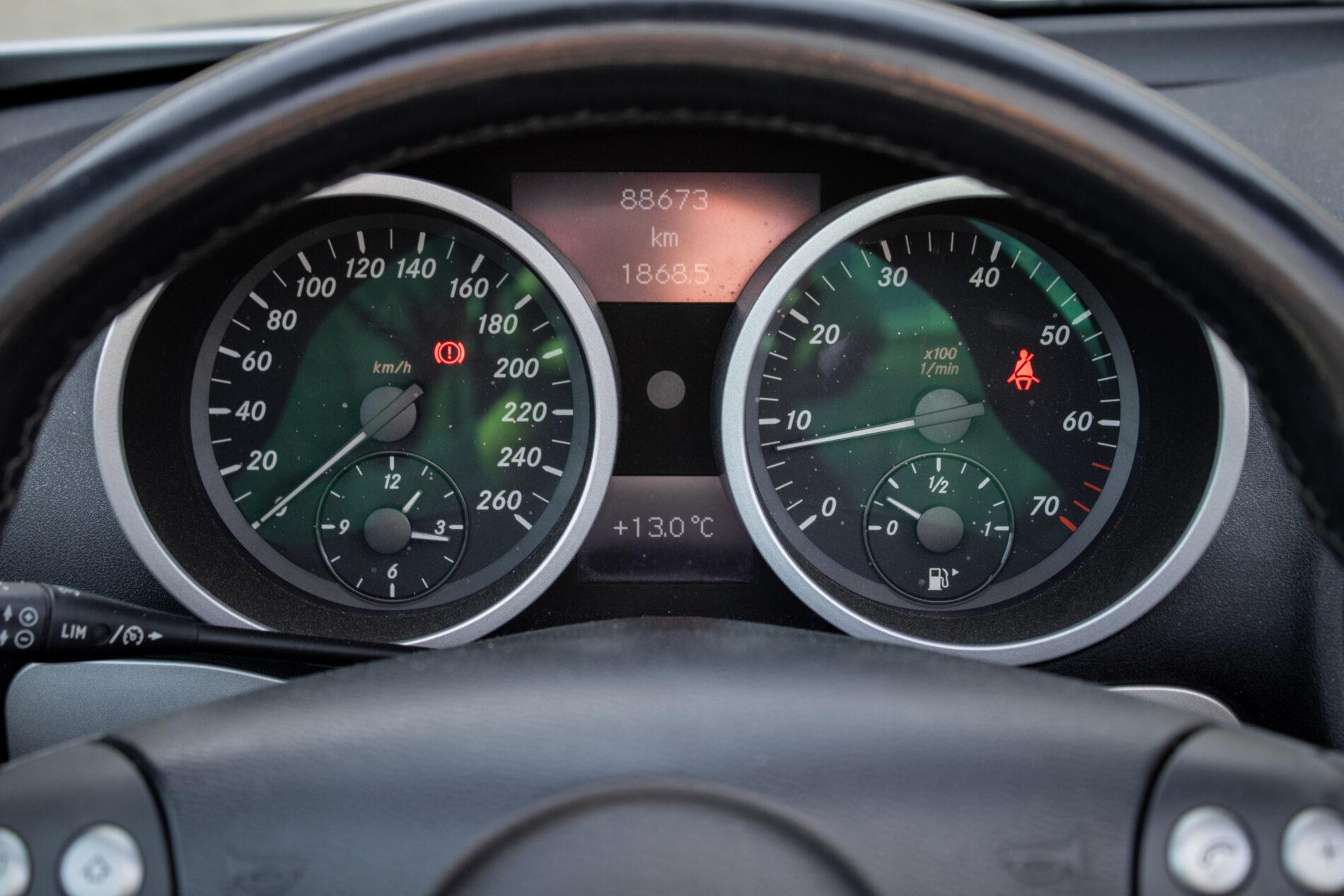 2006 Mercedes-Benz SLK 200 Komp., strieborná kabriolet, 87 500 km