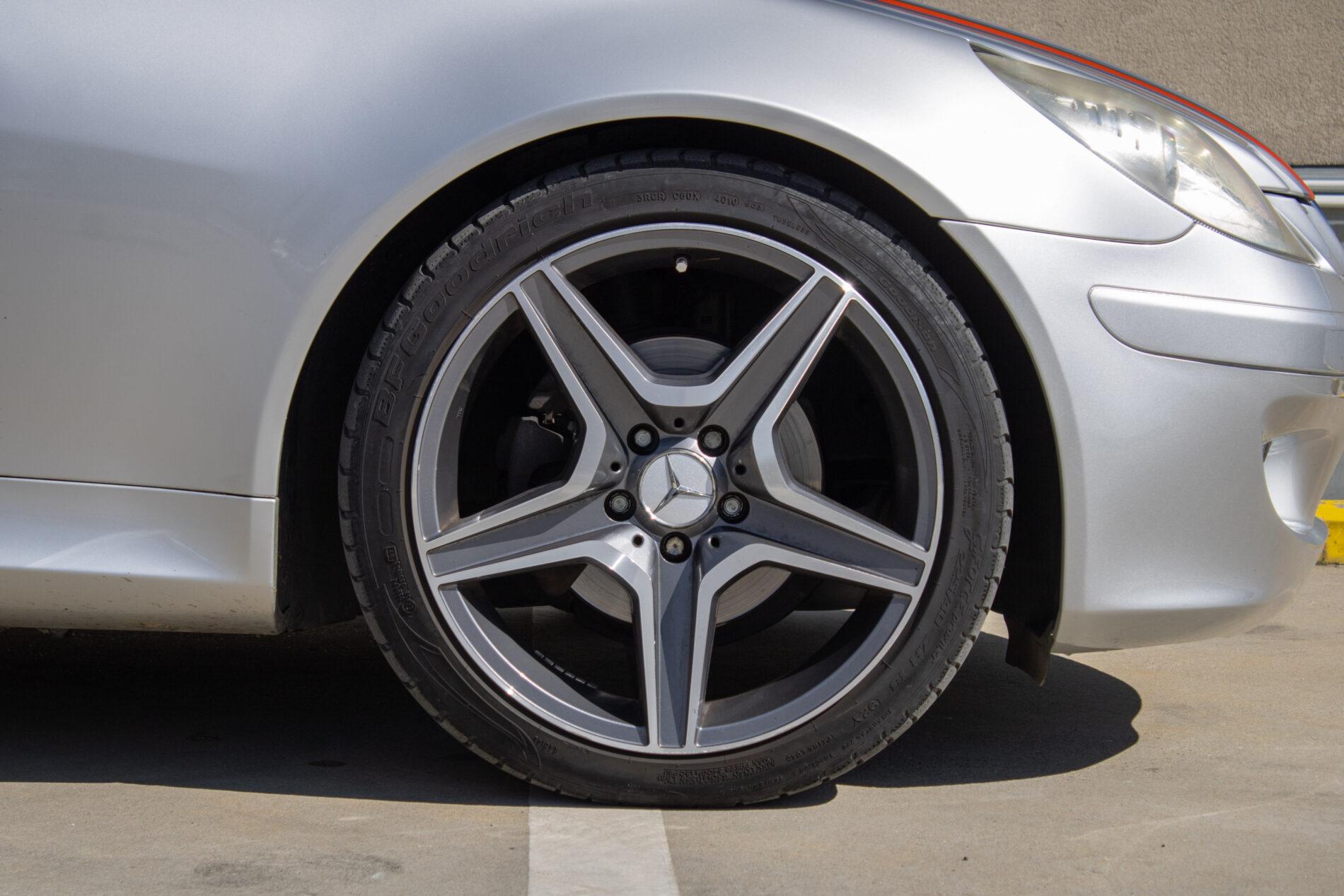 2006 Mercedes-Benz SLK 200 Komp., strieborná kabriolet, 87 500 km