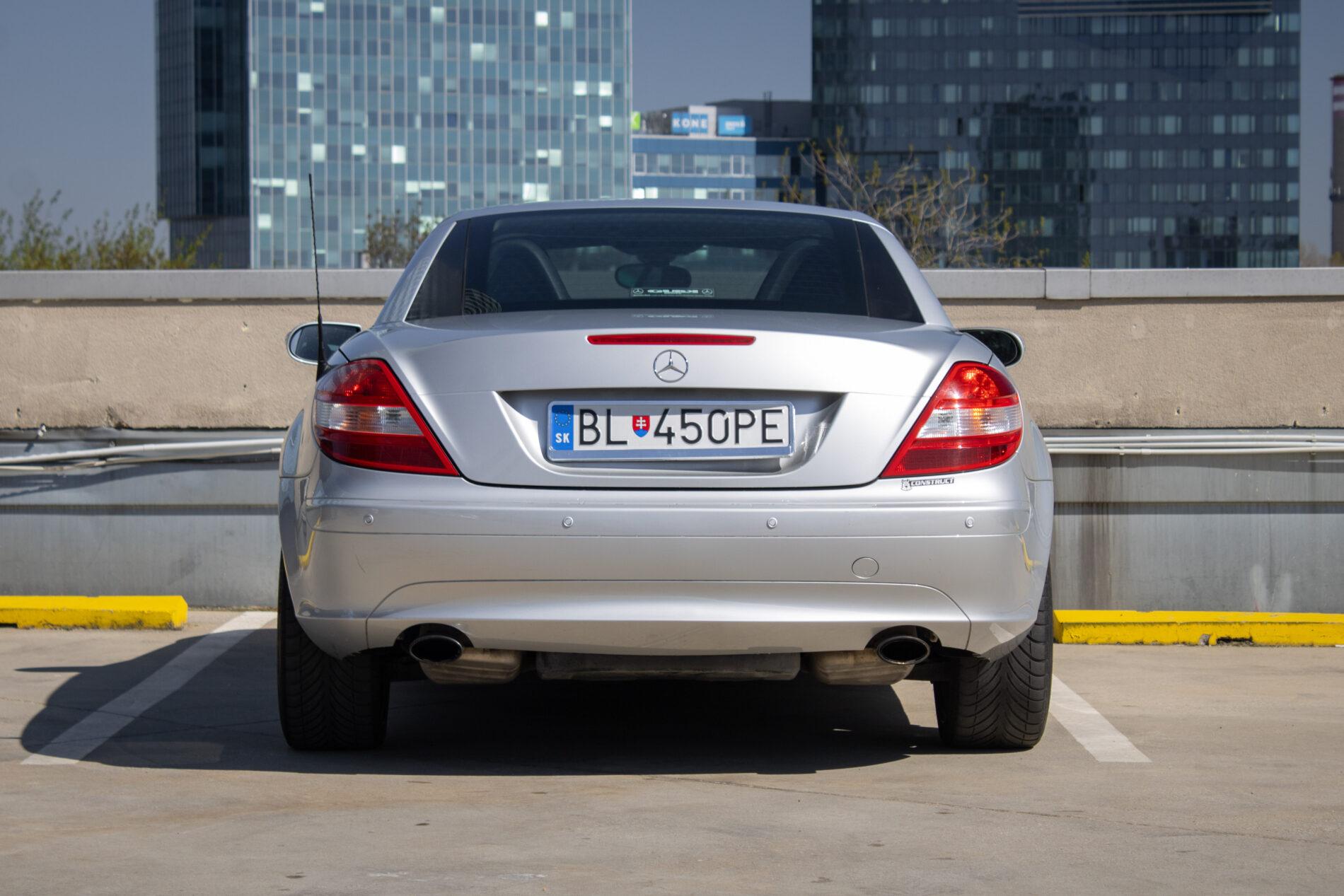 2006 Mercedes-Benz SLK 200 Komp., strieborná kabriolet, 87 500 km