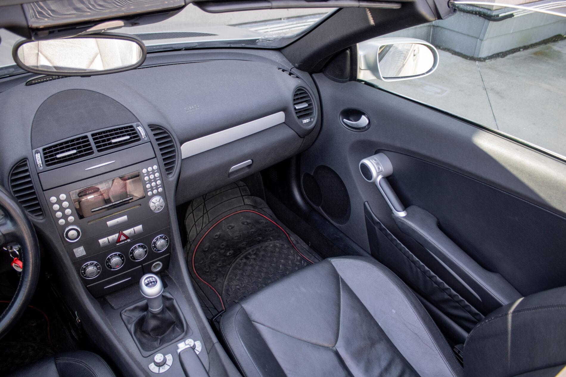 2006 Mercedes-Benz SLK 200 Komp., strieborná kabriolet, 87 500 km