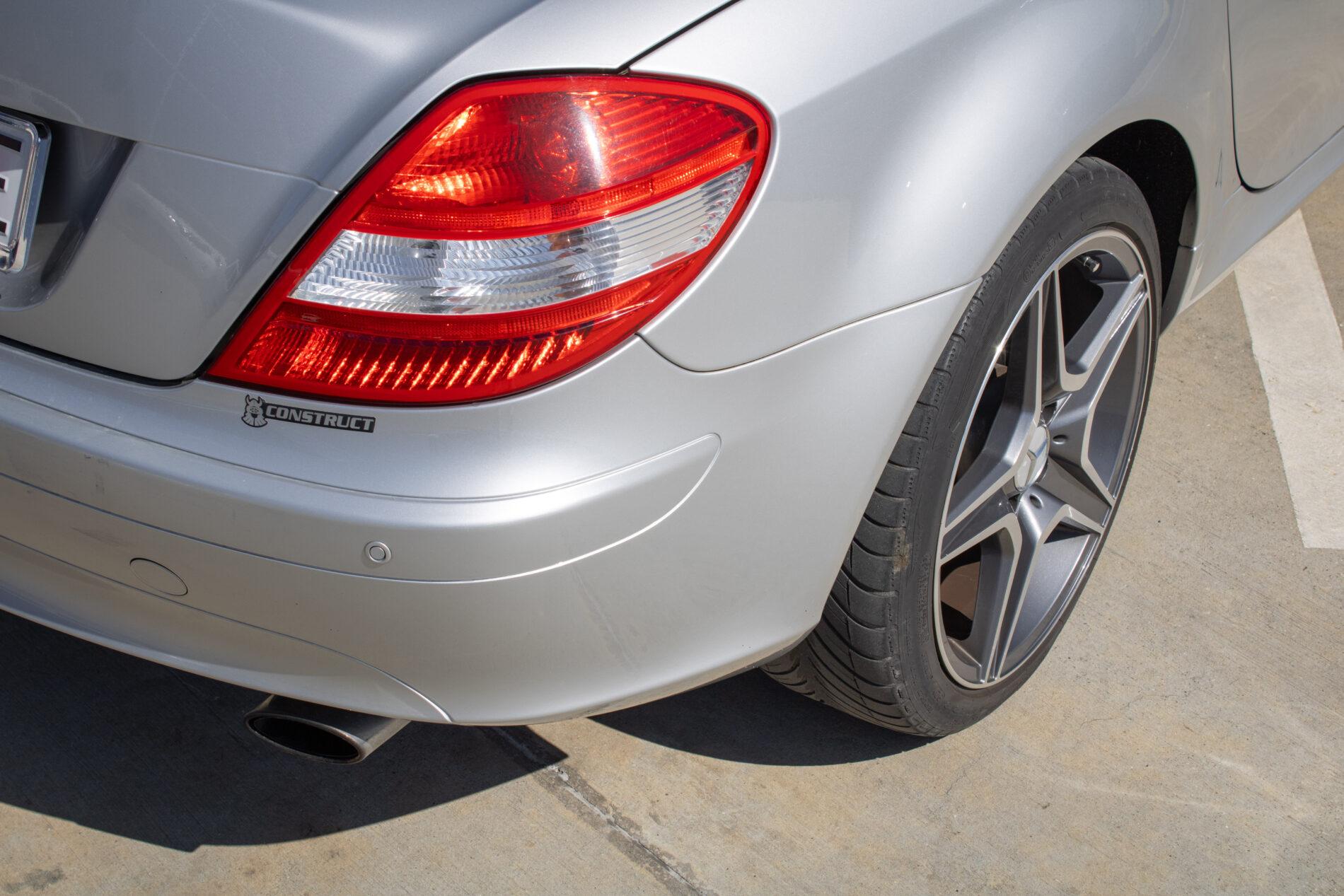 2006 Mercedes-Benz SLK 200 Komp., strieborná kabriolet, 87 500 km