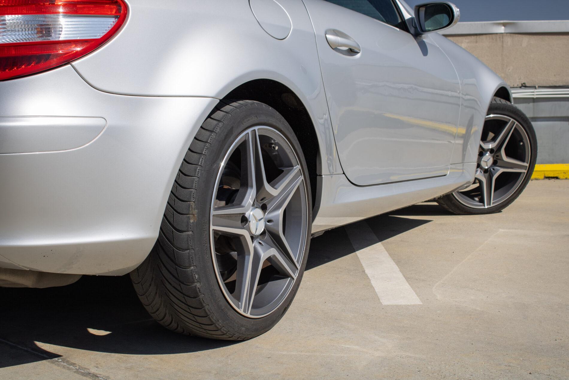 2006 Mercedes-Benz SLK 200 Komp., strieborná kabriolet, 87 500 km