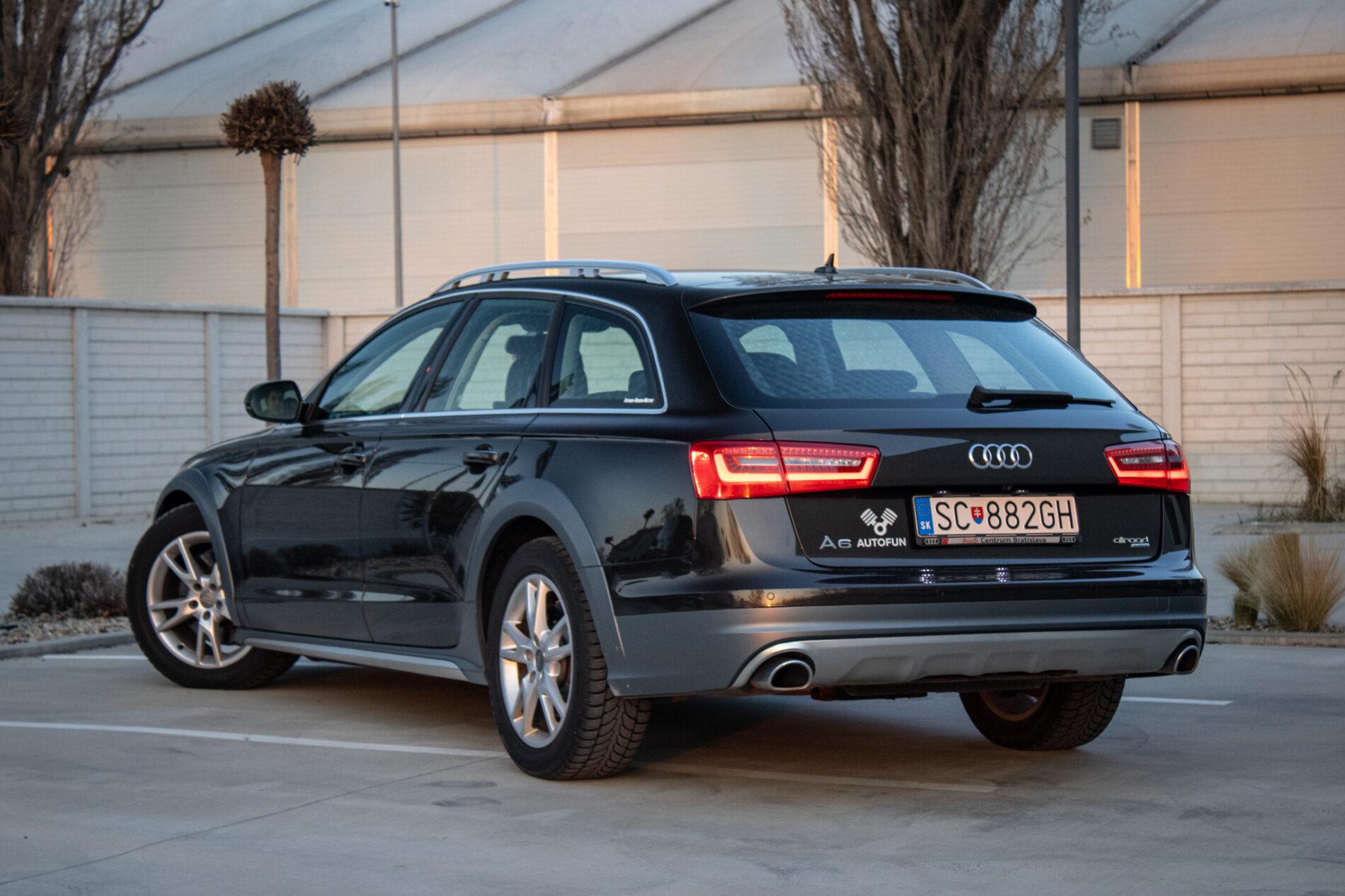 2013 AUDI A6, hnedá kombi, 284 418 km