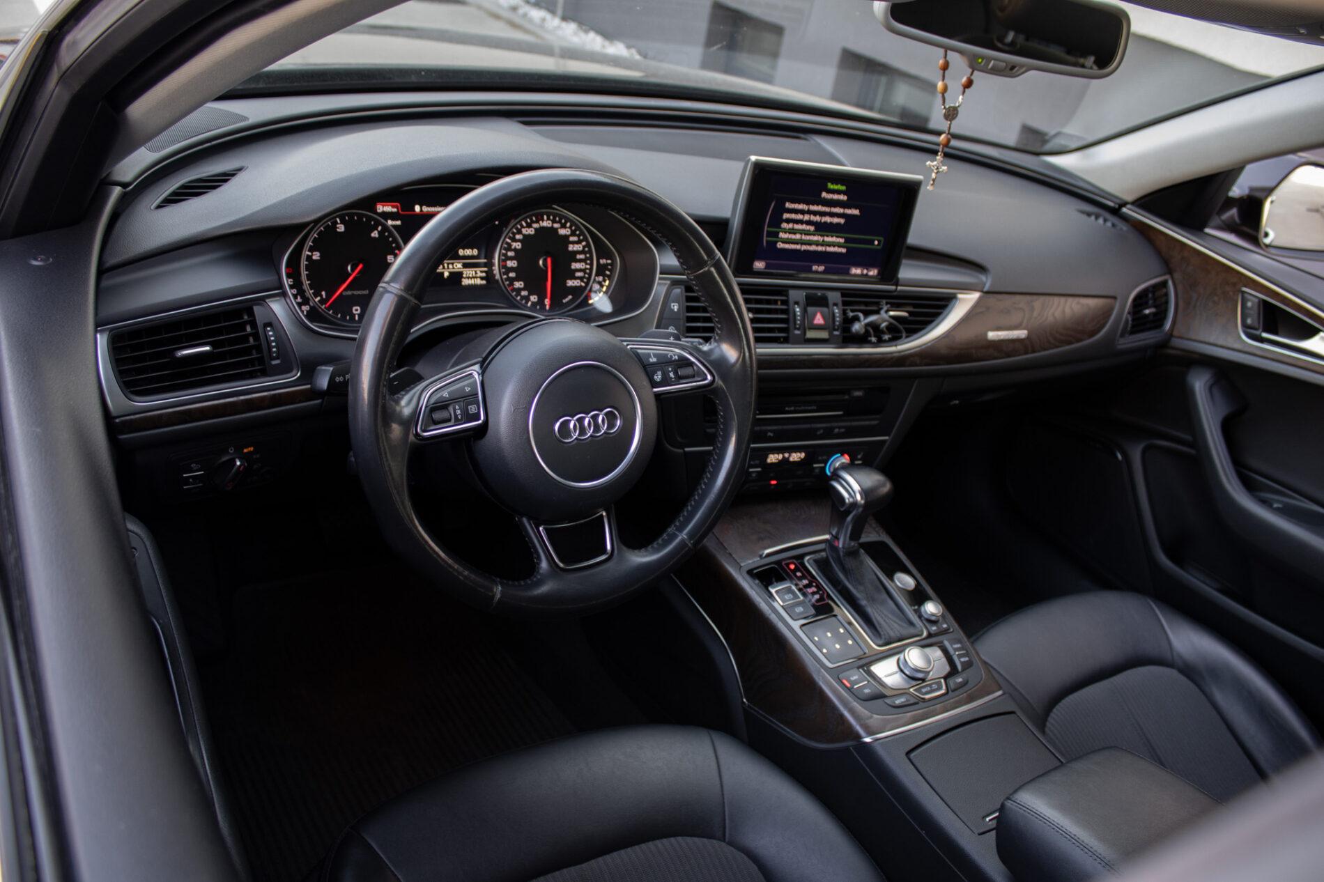 2013 AUDI A6, hnedá kombi, 284 418 km