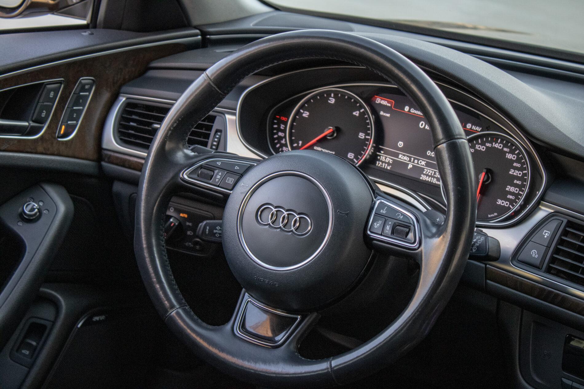 2013 AUDI A6, hnedá kombi, 284 418 km