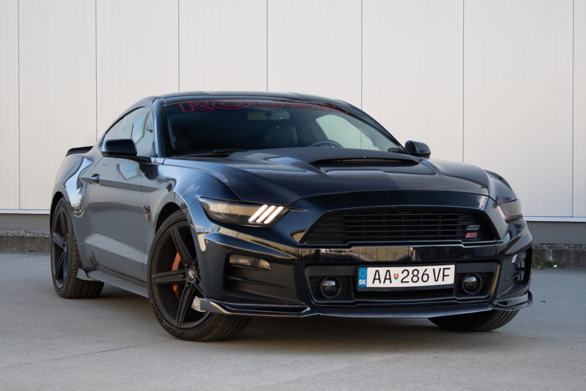 2016 Ford Mustang GT, čierna kupé, 84 537 km