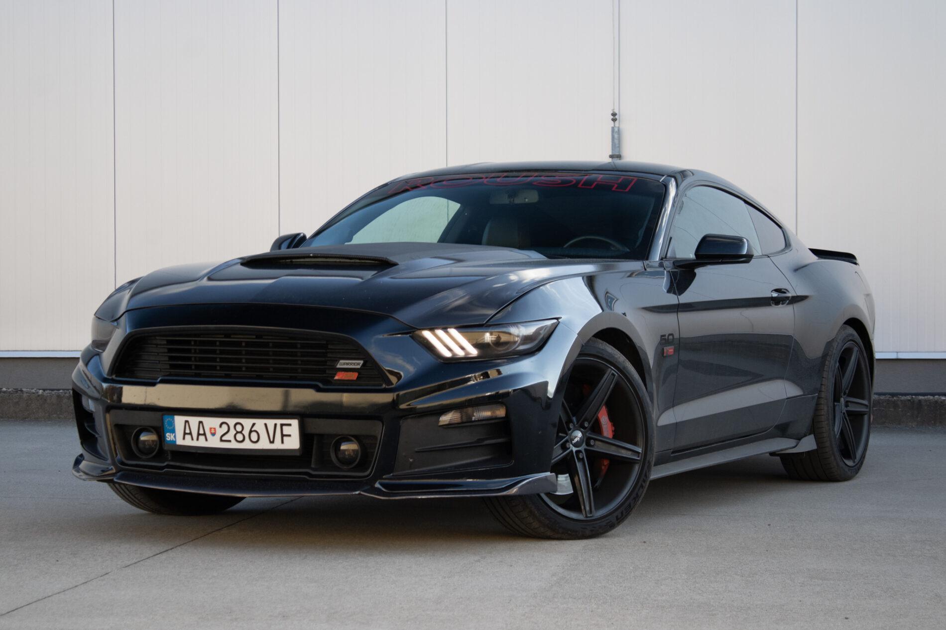2016 Ford Mustang GT, čierna kupé, 84 537 km
