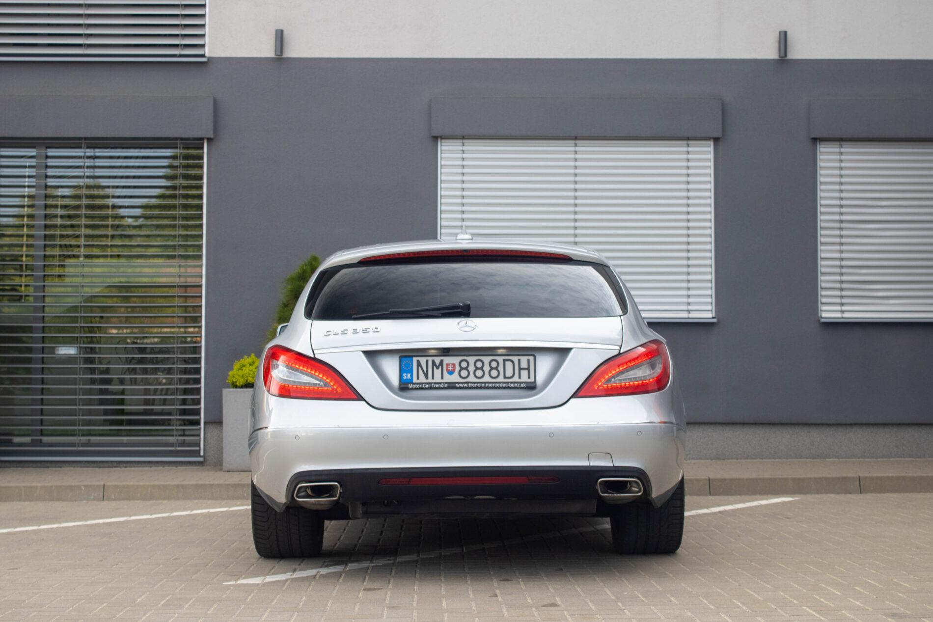 2013 Mercedes-Benz CLS 350 CDI, sivá kombi, 256 400 km