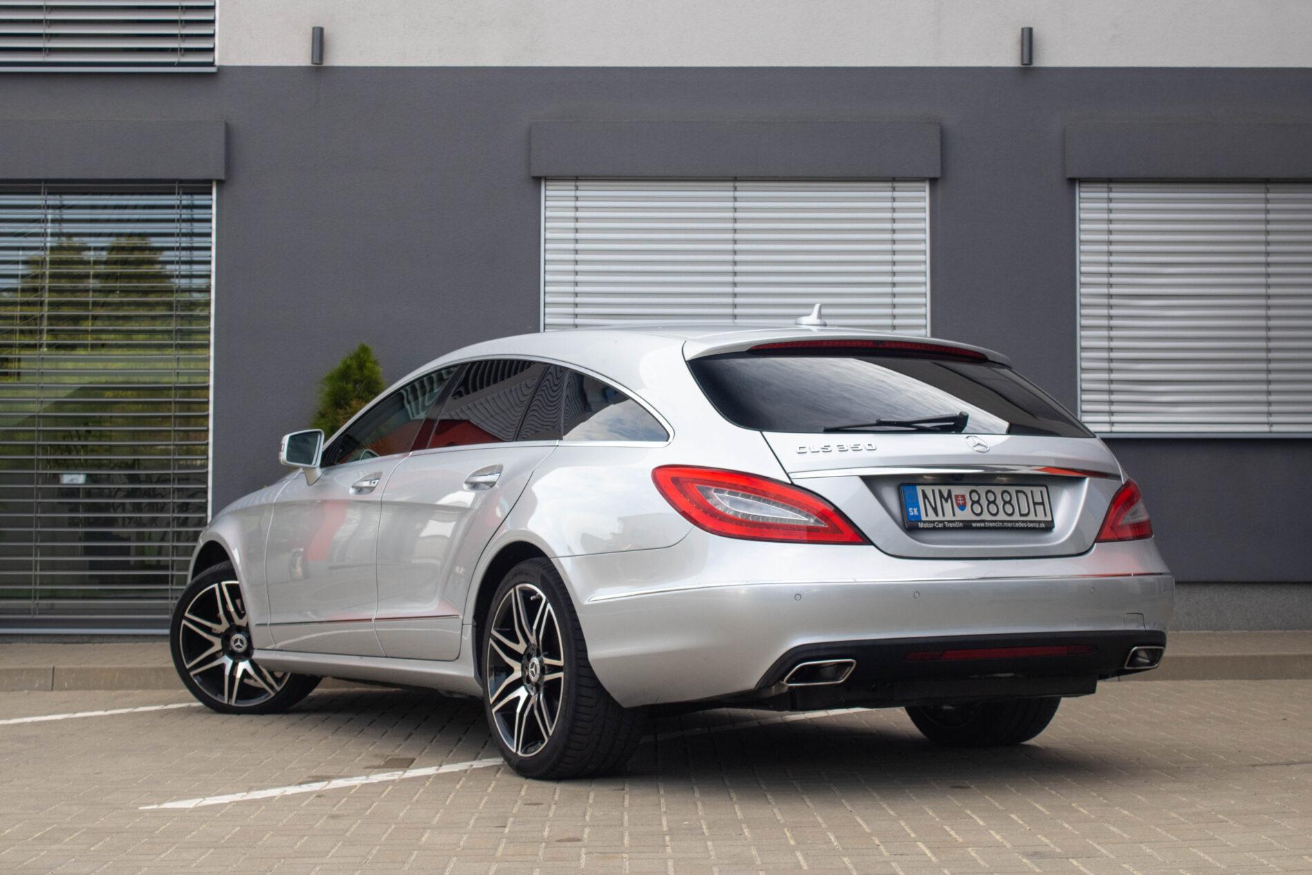 2013 Mercedes-Benz CLS 350 CDI, sivá kombi, 256 400 km