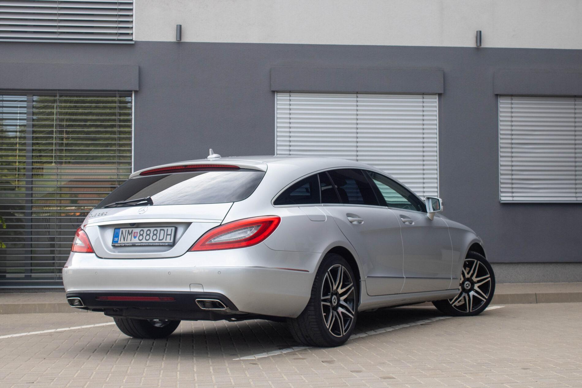 2013 Mercedes-Benz CLS 350 CDI, sivá kombi, 256 400 km