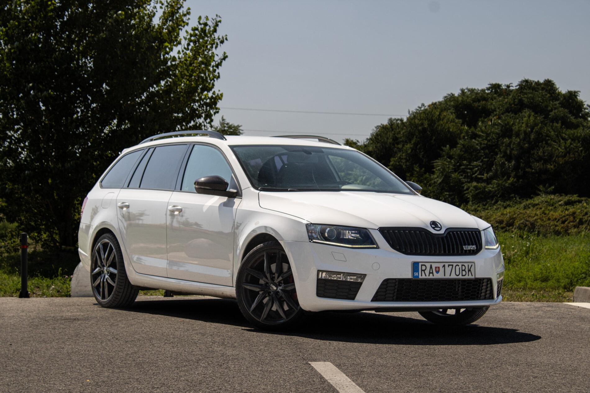 2014 Skoda Octavia RS, biela kombi, 171 532 km
