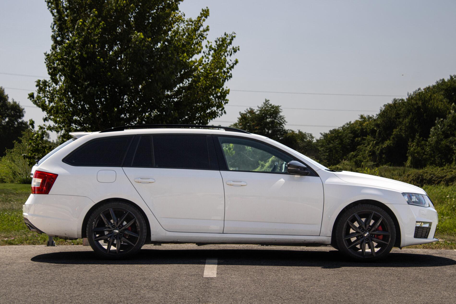 2014 Skoda Octavia RS, biela kombi, 171 532 km