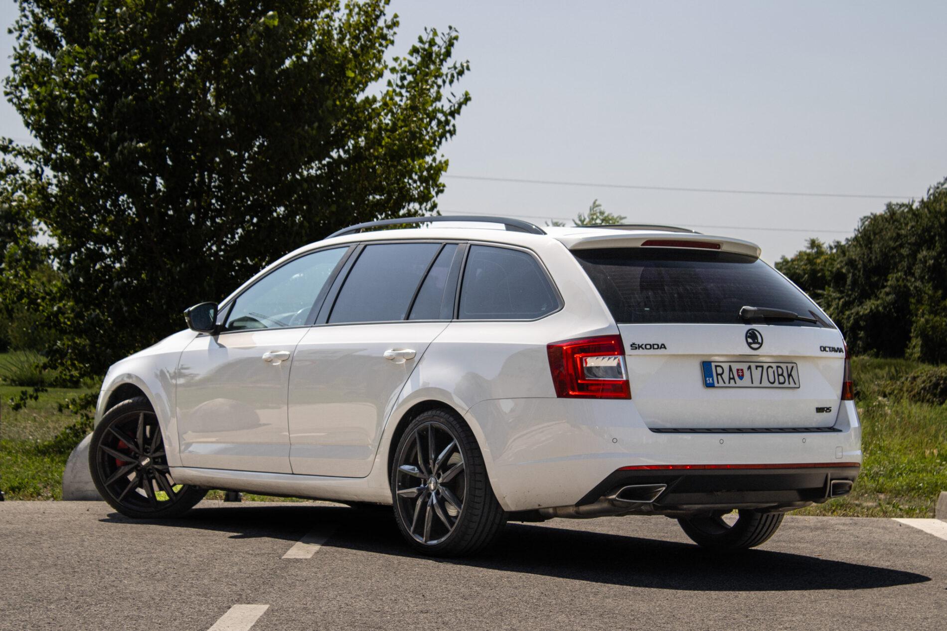 2014 Skoda Octavia RS, biela kombi, 171 532 km