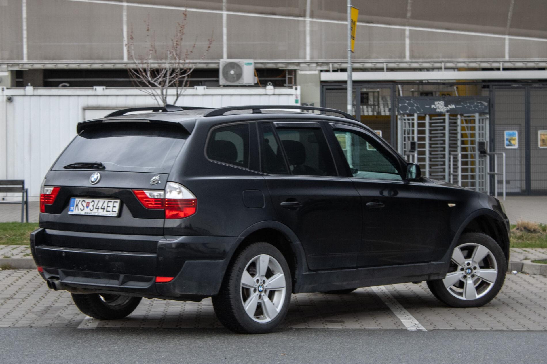 2008 BMW X3 35d, čierna suv, 273 392 km