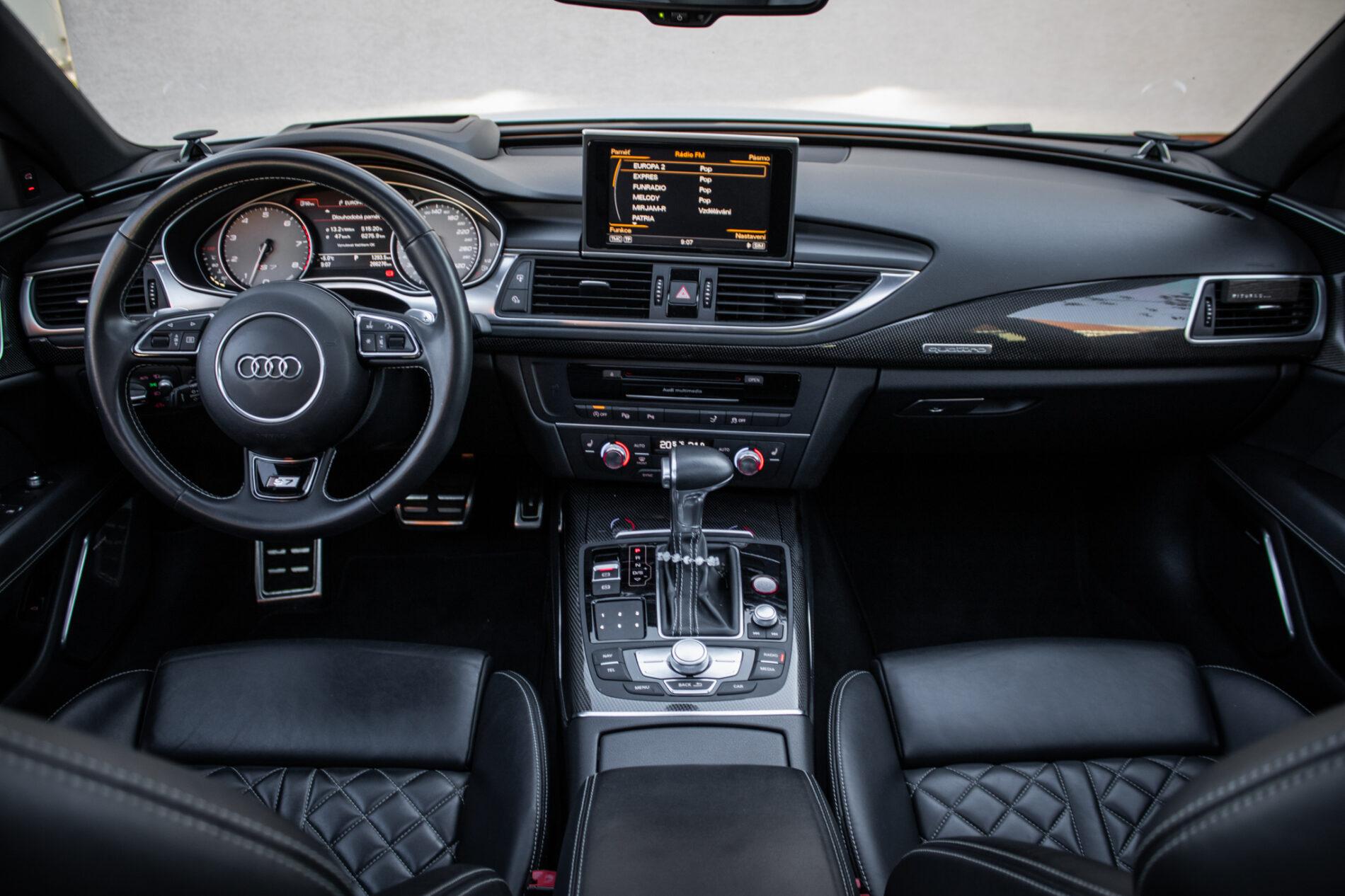 2013 AUDI S7, biela, 266 276 km