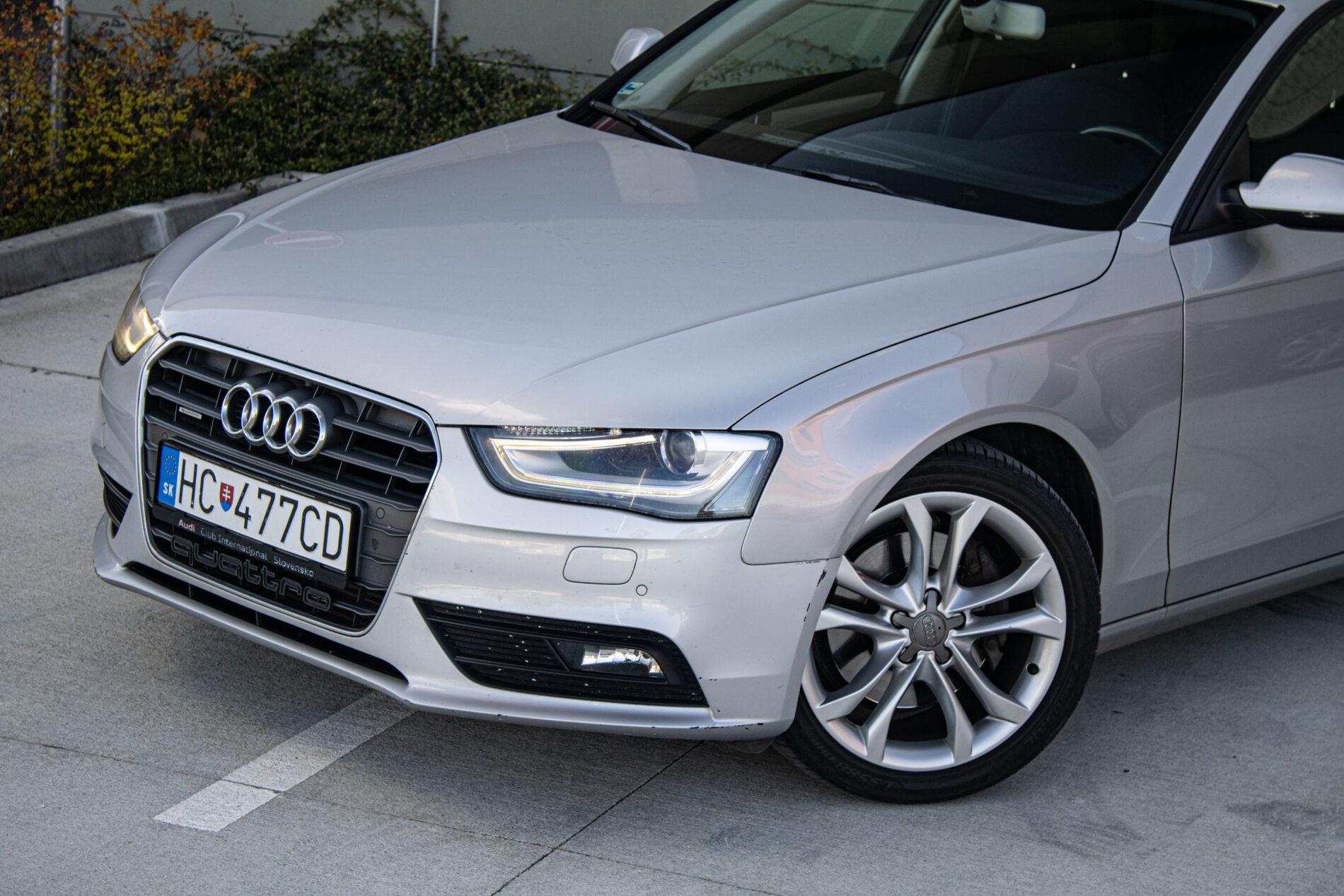 2012 AUDI A4, strieborná kombi, 191 100 km